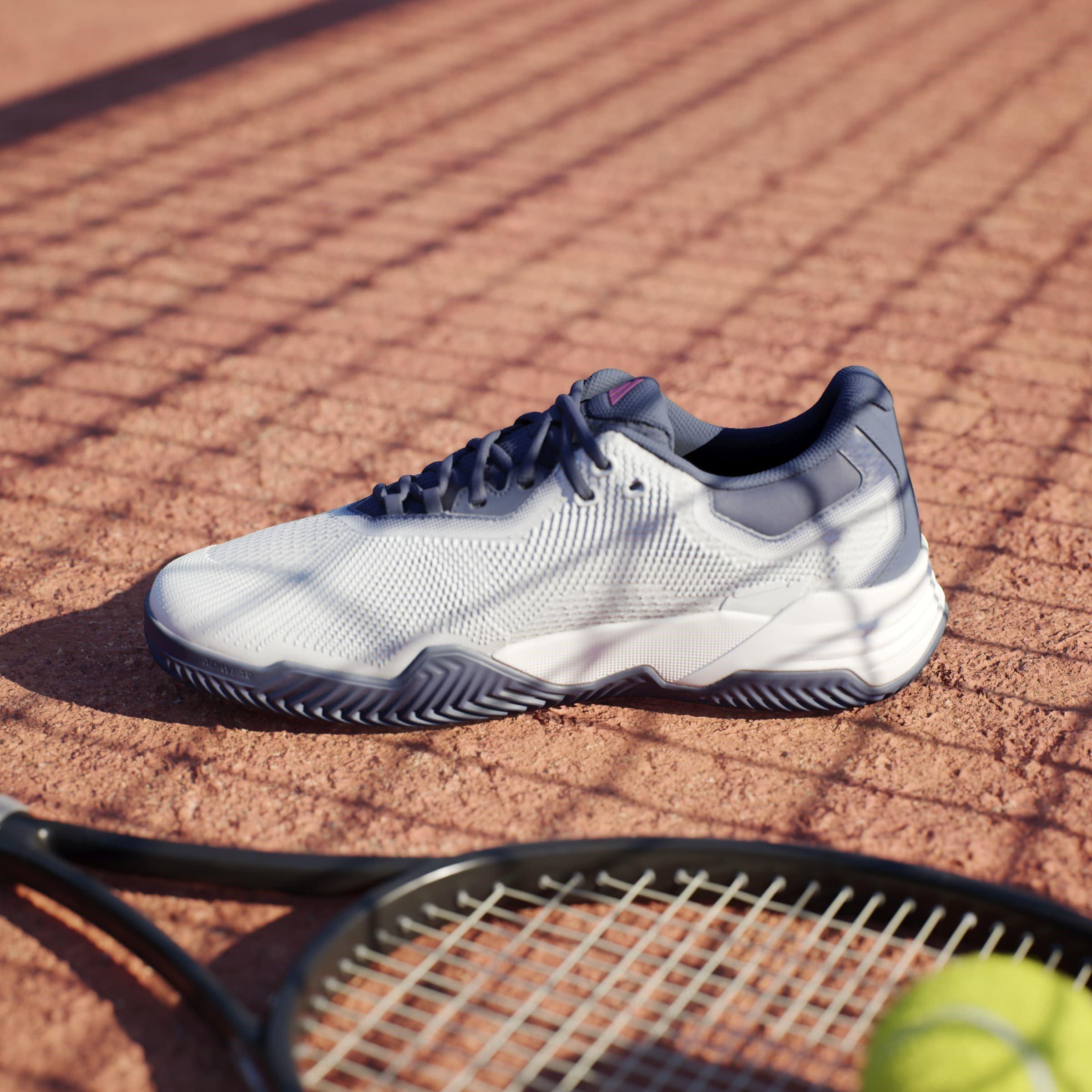 Blu Halo - adidas - Solematch Control 2 M Cl Tennis Shoes Mens - 14