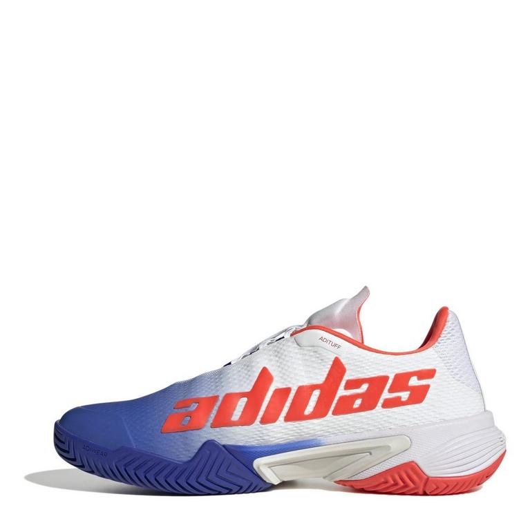 Blanc/Bleu - adidas - Barricade Men's Tennis Shoes - 2