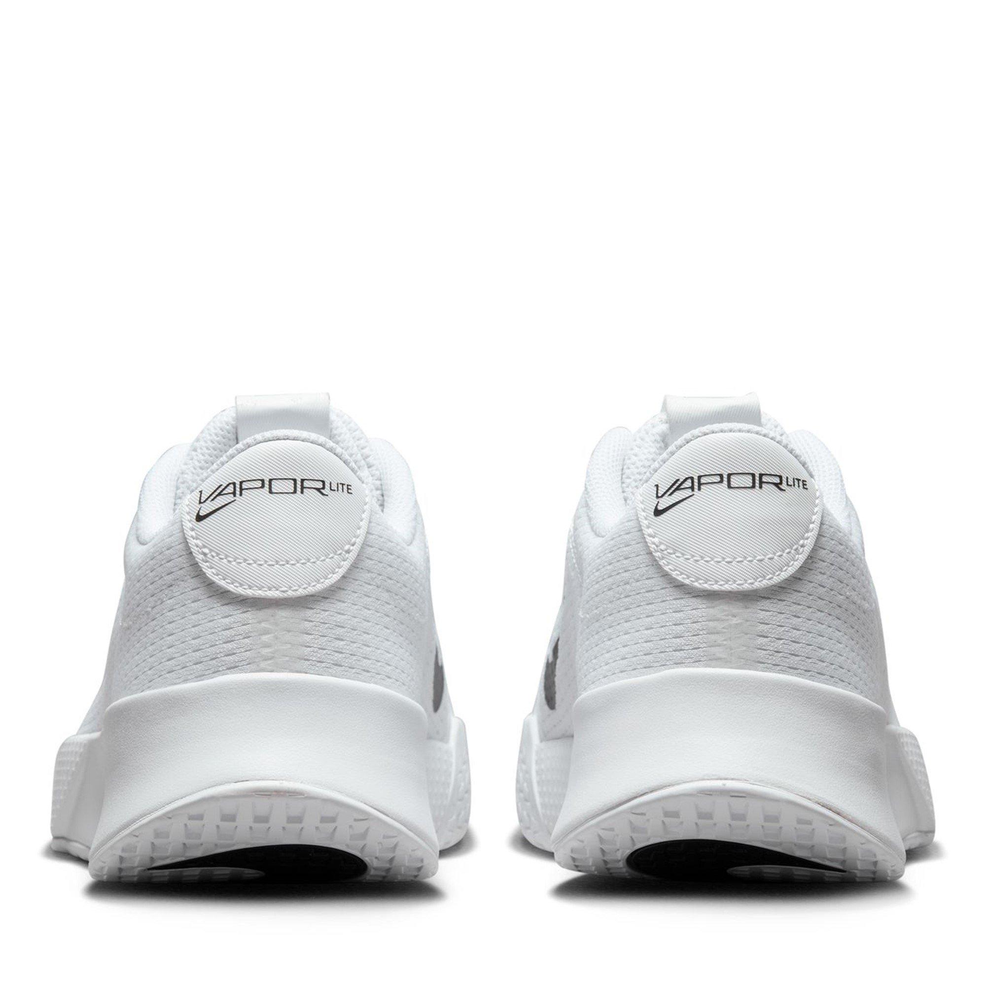 White/Black - Nike - NikeCourt Vapor Lite 2 Men's Hard Court Tennis Shoes - 5