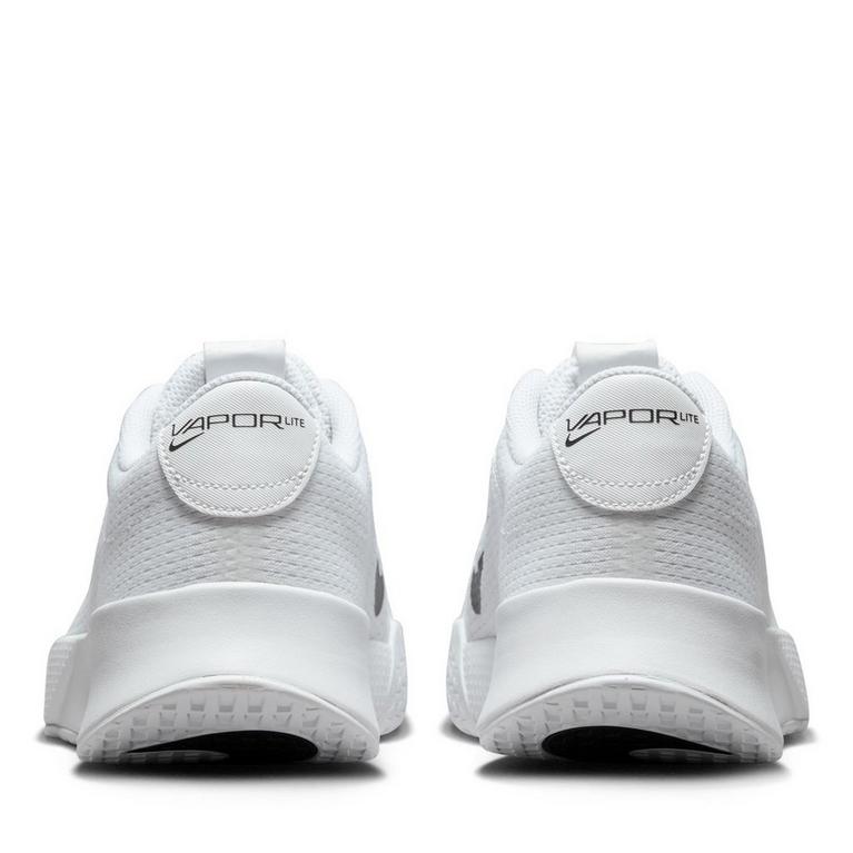 Blanc/Noir - Nike - Court Vapor Lite 2 Men's Hard Court Tennis Shoes - 5