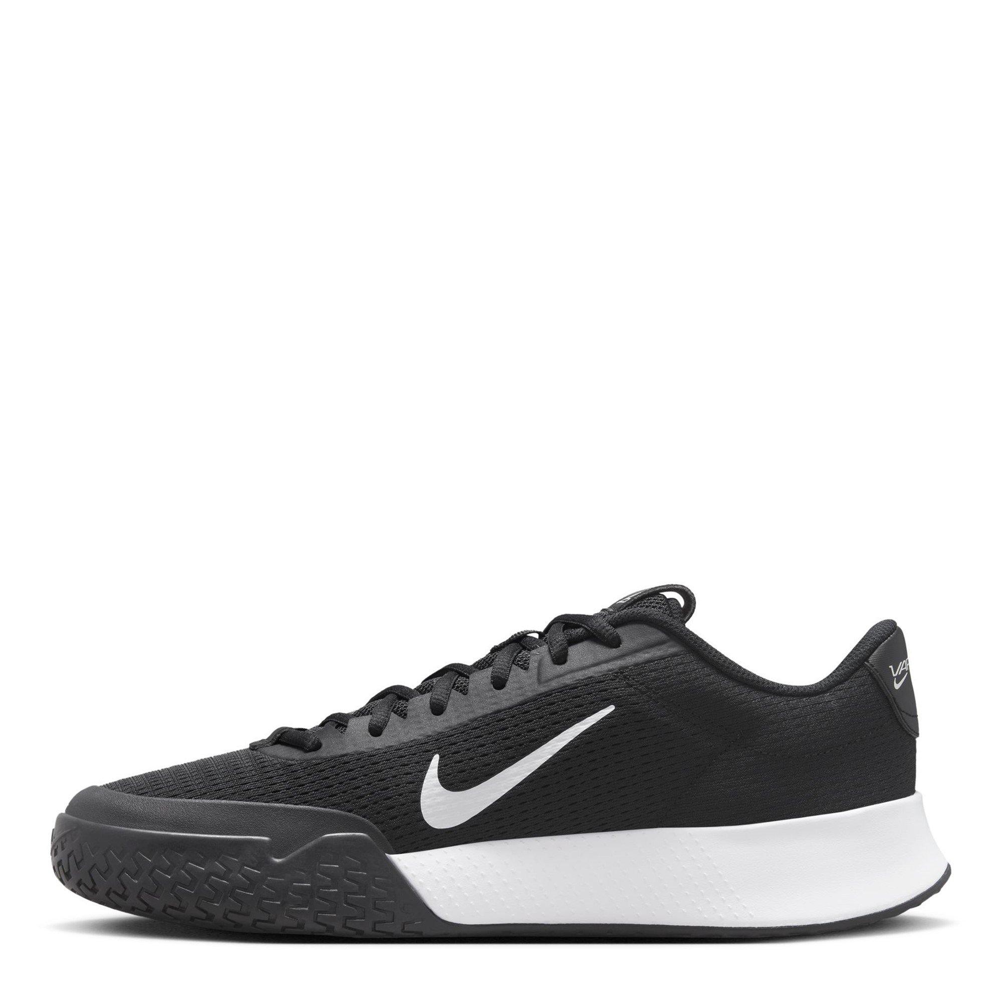Negro/Blanco - Nike - NikeCourt Vapor Lite 2 Men's Hard Court Tennis Shoes - 2