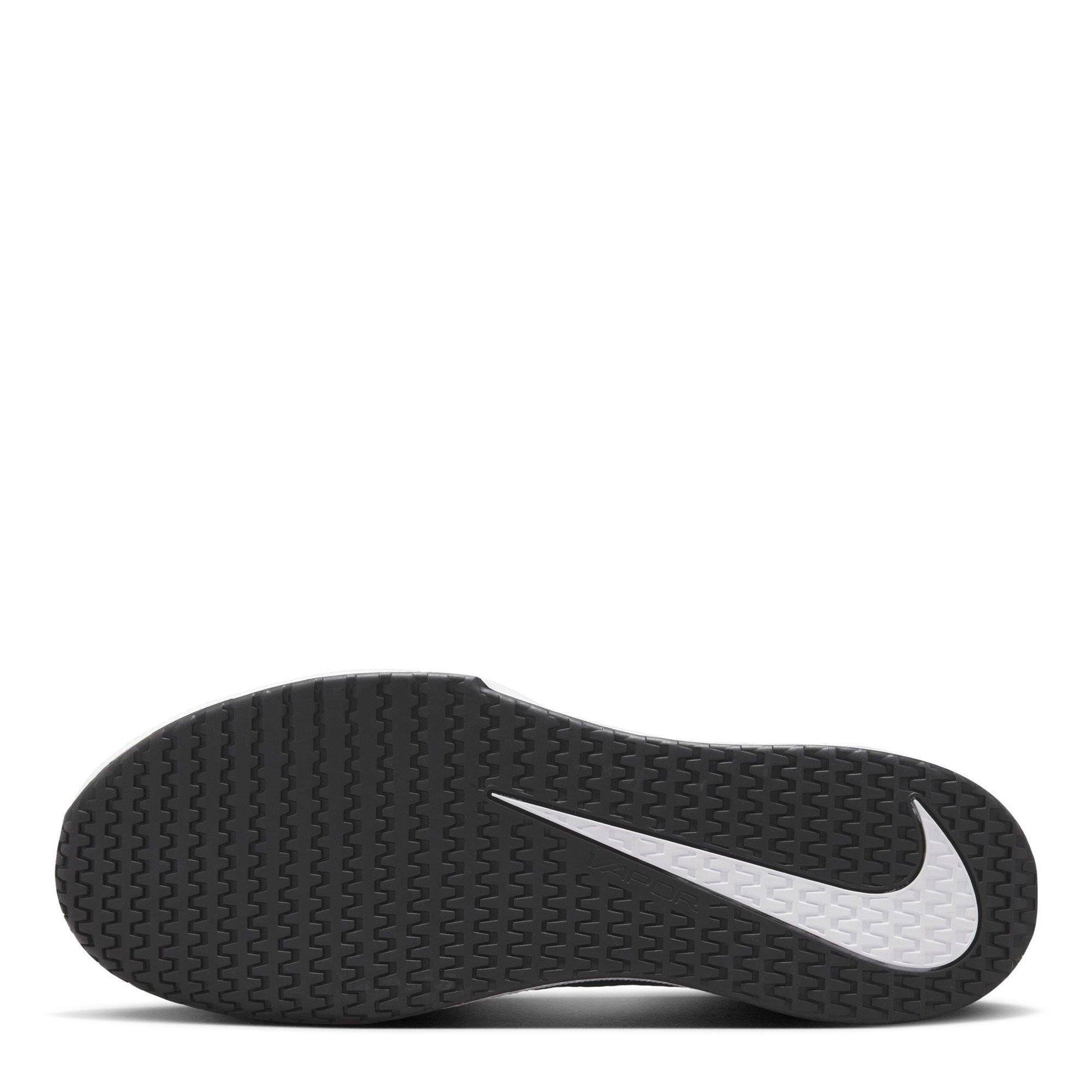 Negro/Blanco - Nike - NikeCourt Vapor Lite 2 Men's Hard Court Tennis Shoes - 3