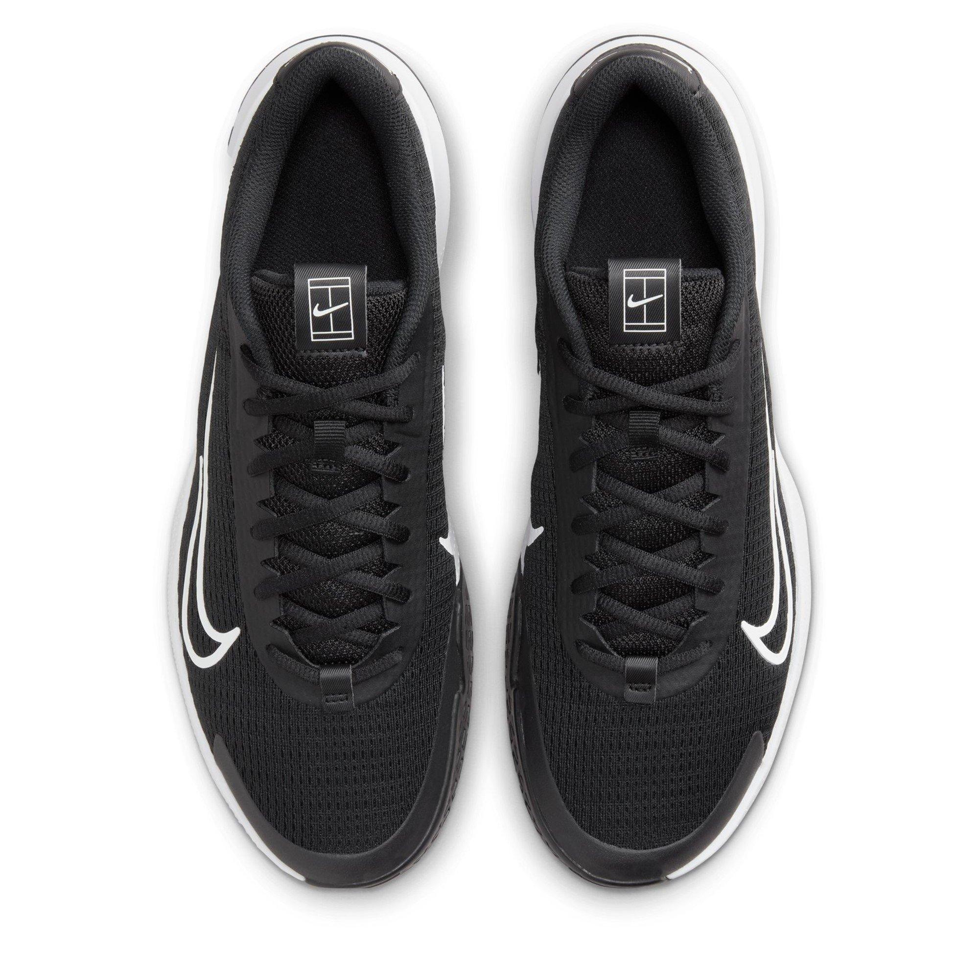 Negro/Blanco - Nike - NikeCourt Vapor Lite 2 Men's Hard Court Tennis Shoes - 6