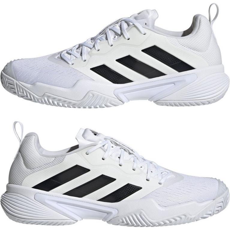 Wht/Blk (en-GB) = Wht/Noir (fr-FR) - adidas - zapatillas de running amortiguación minimalista maratón talla 38 - 9