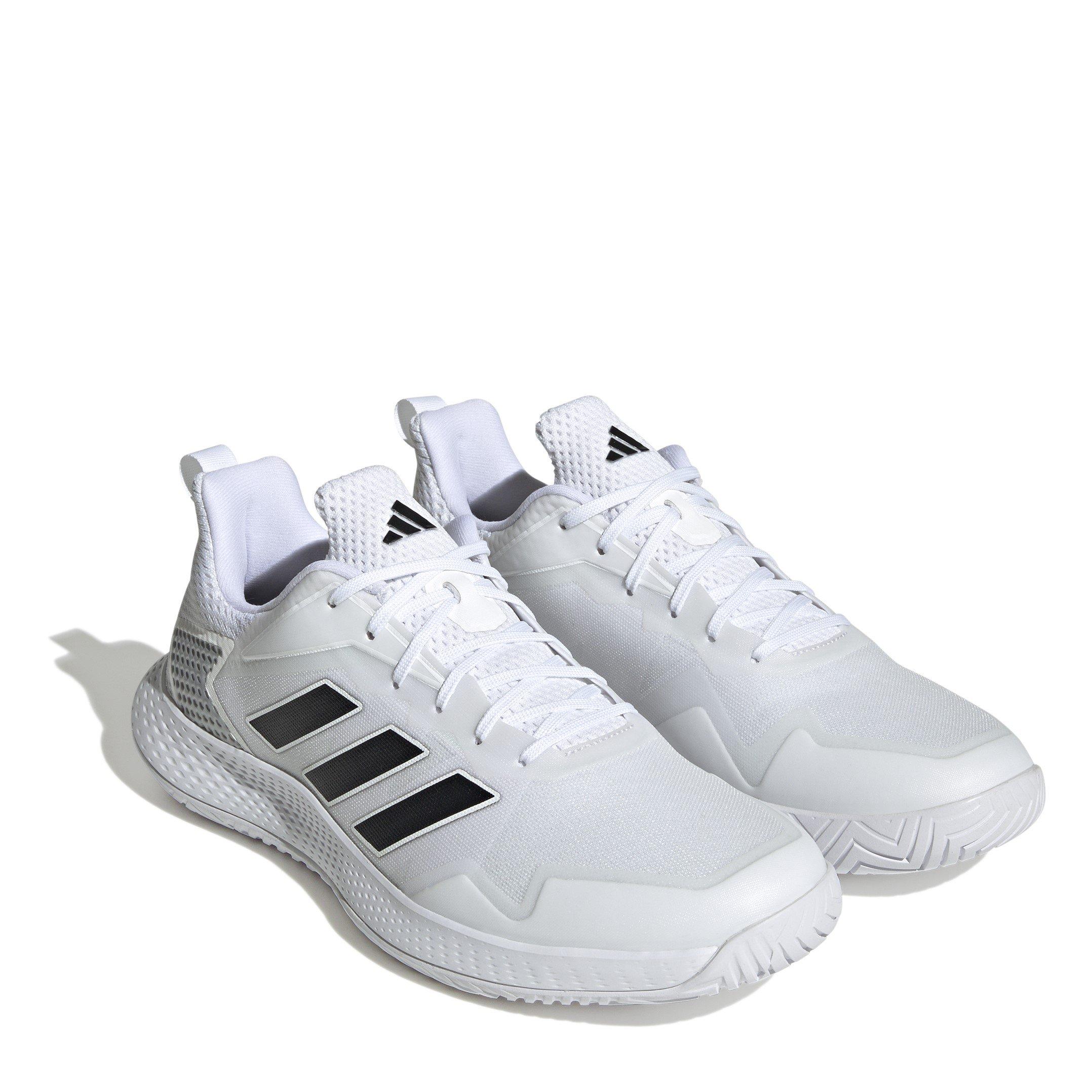 Wht/Nav - adidas - Defiant Speed Tennis Shoes Mens - 3