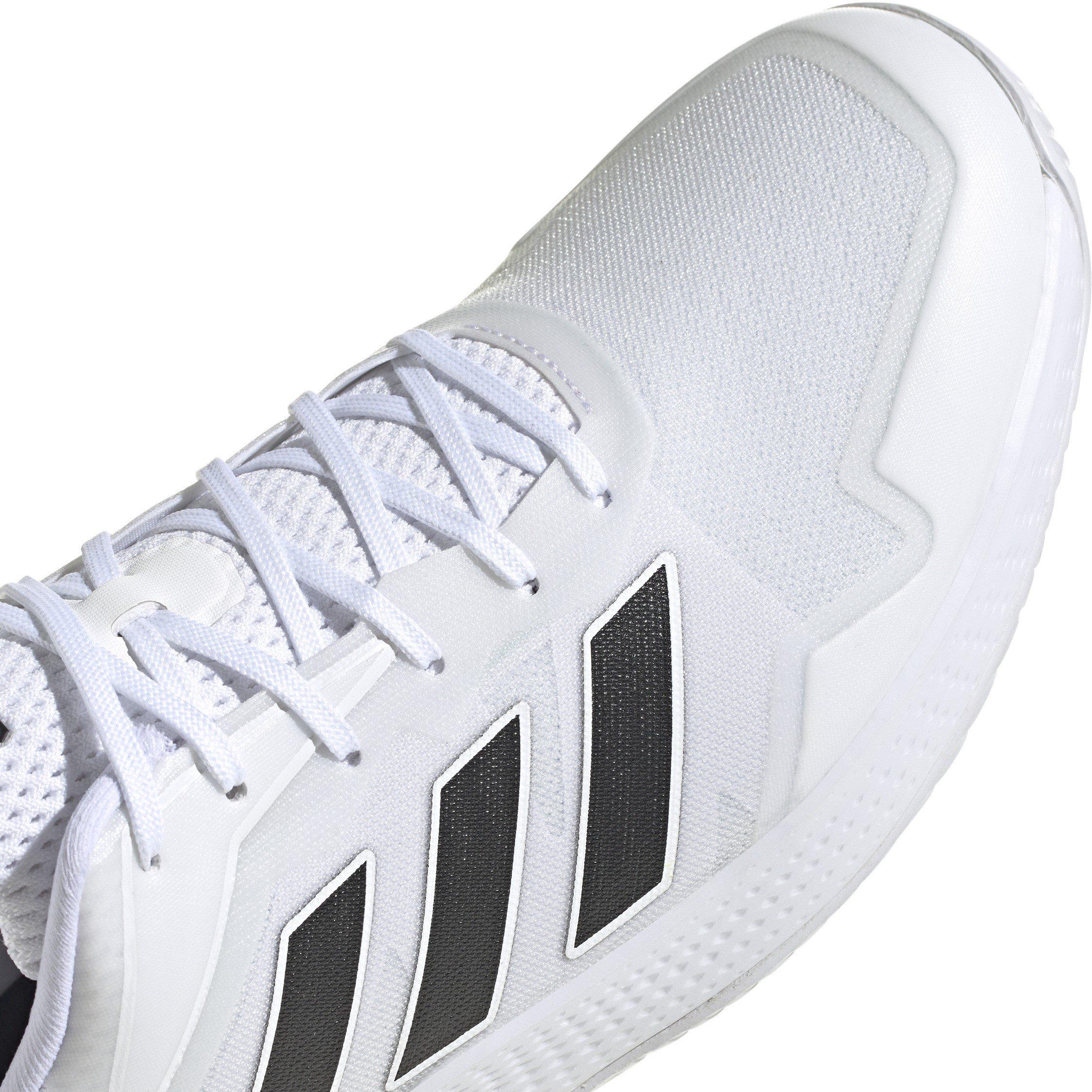 Wht/Nav - adidas - Defiant Speed Tennis Shoes Mens - 8