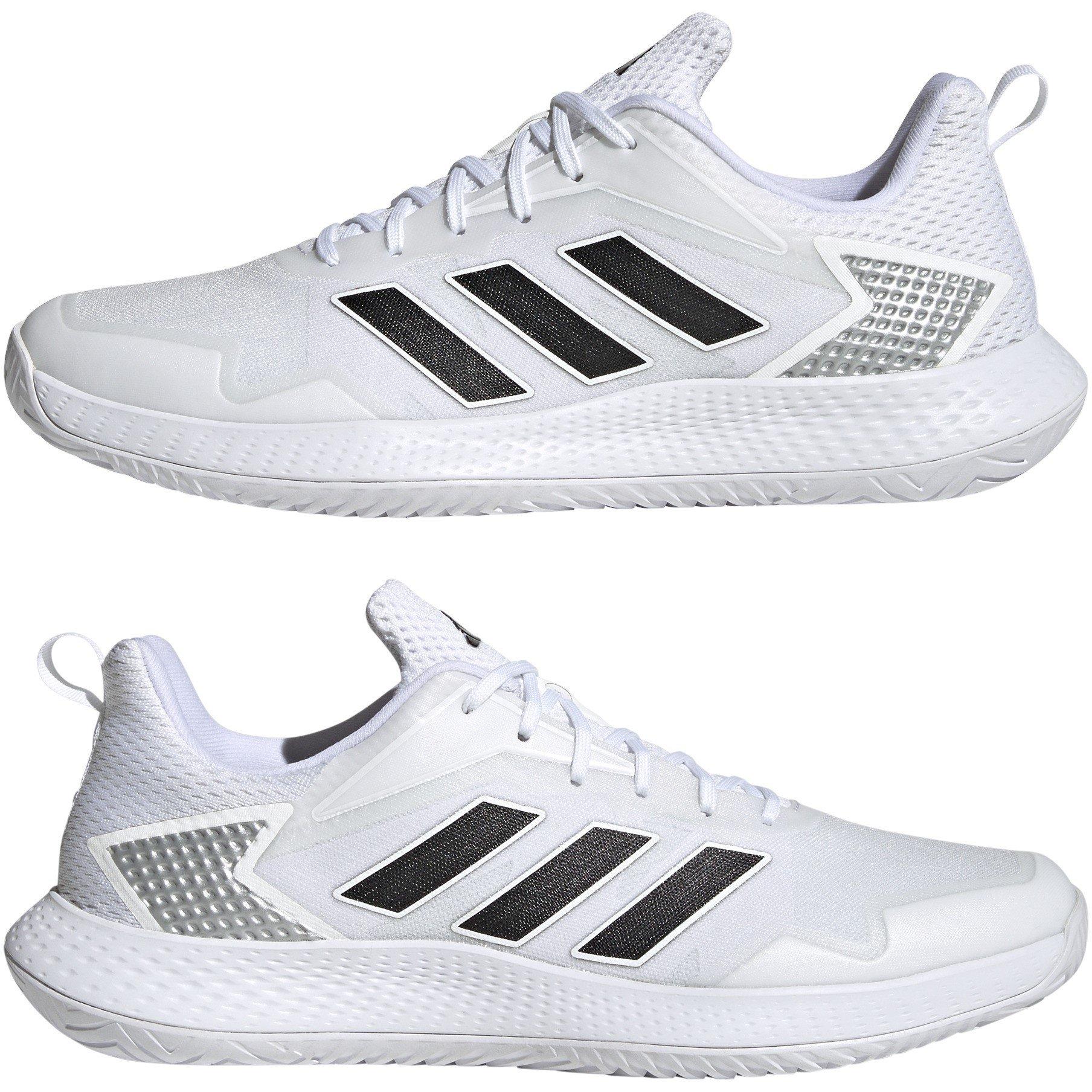 Wht/Nav - adidas - Defiant Speed Tennis Shoes Mens - 9
