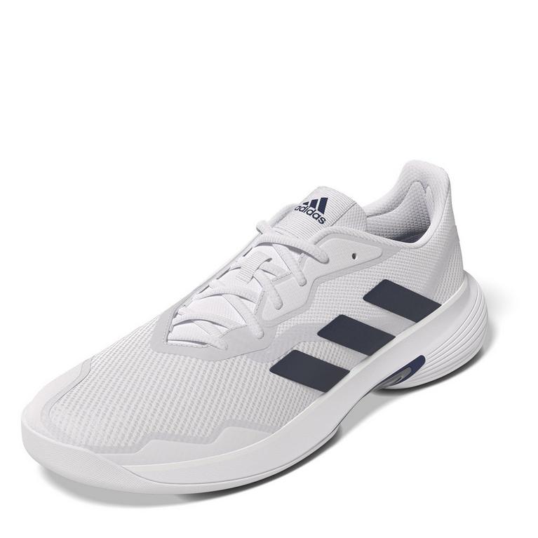 Blanc/Marine - adidas - CourtJam Control Men's Tennis Shoes - 5