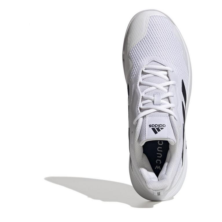 Blanc/Marine - adidas - CourtJam Control Men's Tennis Shoes - 6