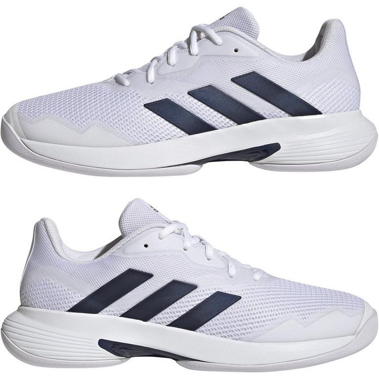 Blanc/Marine - adidas - CourtJam Control Men's Tennis Shoes - 10