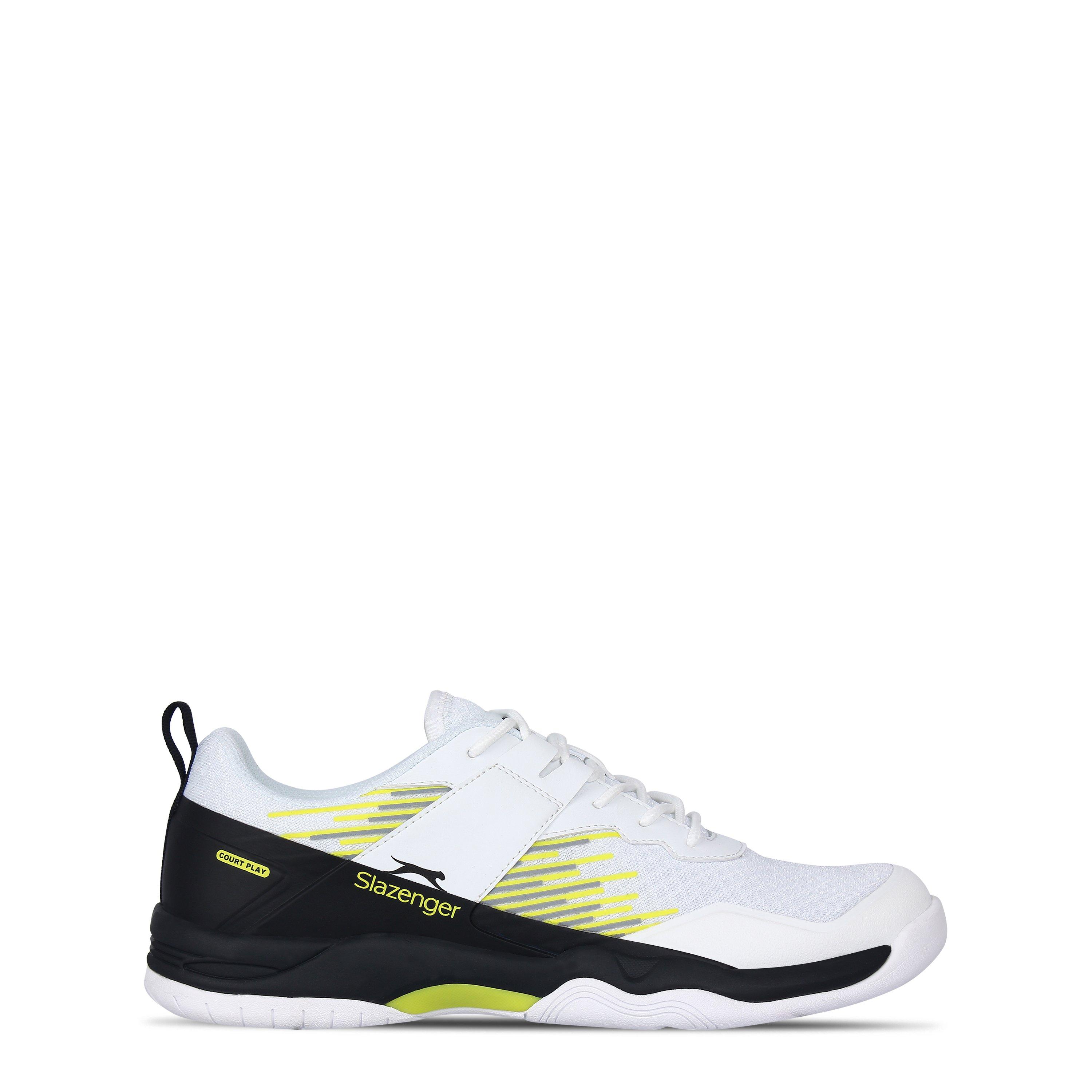 Wht/Blk/FL - Slazenger - Baseline Tennis Shoes Mens - 1