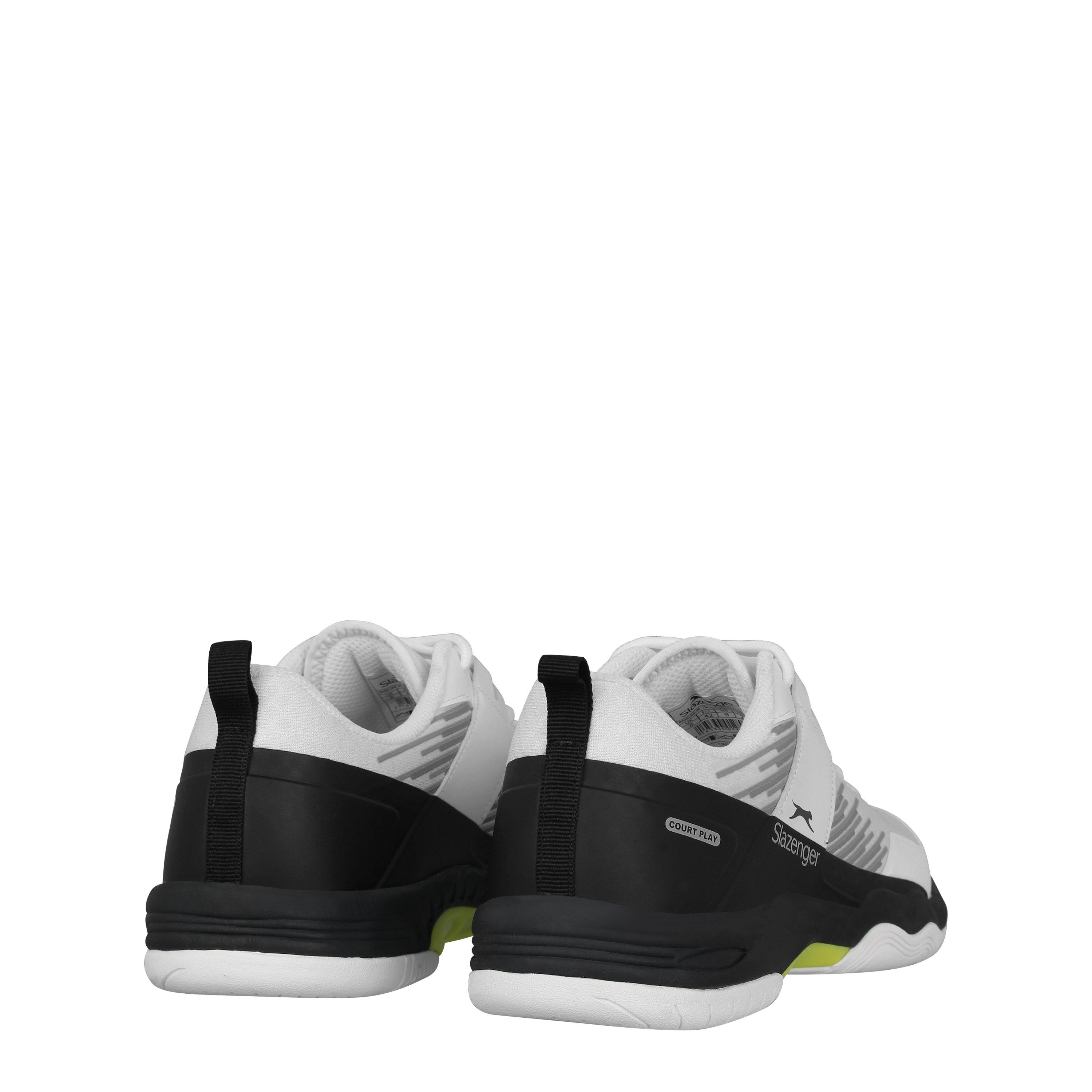 Wht/Blk/FL - Slazenger - Baseline Tennis Shoes Mens - 4