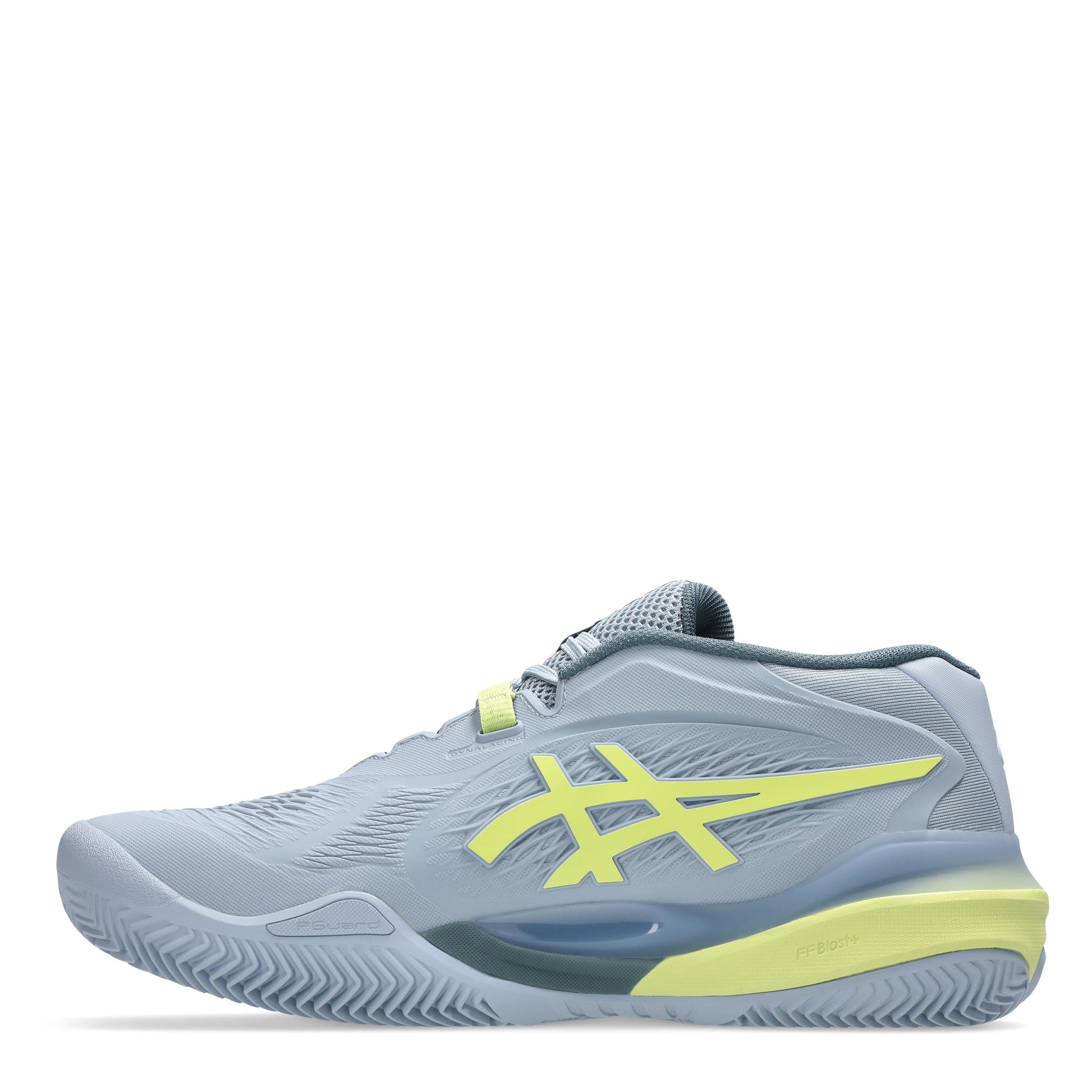 Grey Blue/Pi - Asics - Gel-Resolution X Clay Tennis Shoes Mens - 2