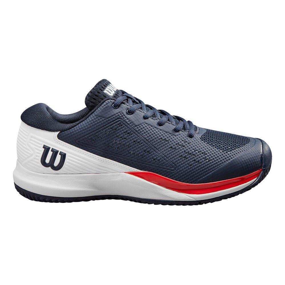 Wilson Men's Rush Pro Ace Tennis Shoes - Navy Blaze - 10 (44.7)