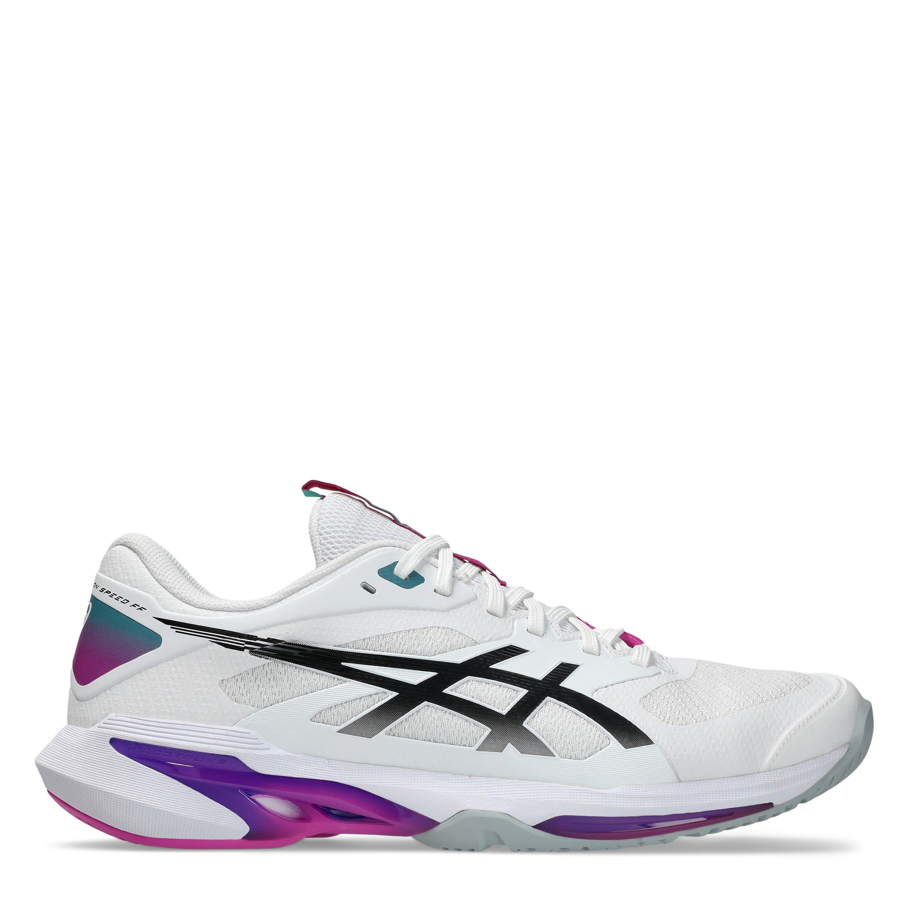 Asics Men's Solution Speed Ff 4 Tennis Shoes - White/Dig - 9 (44)