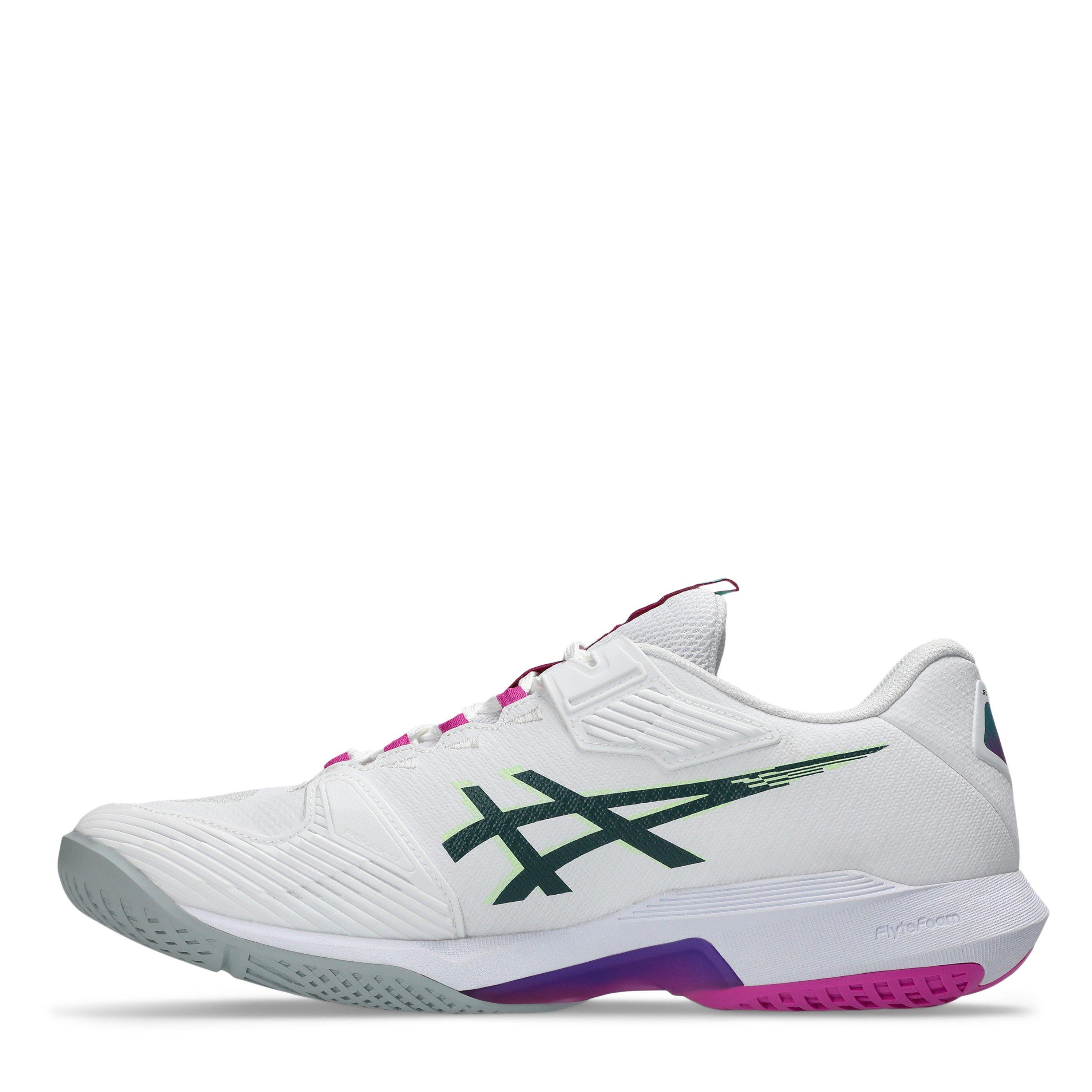 White/Dig - Asics - Solution Speed Ff 4 Tennis Shoes Mens - 2