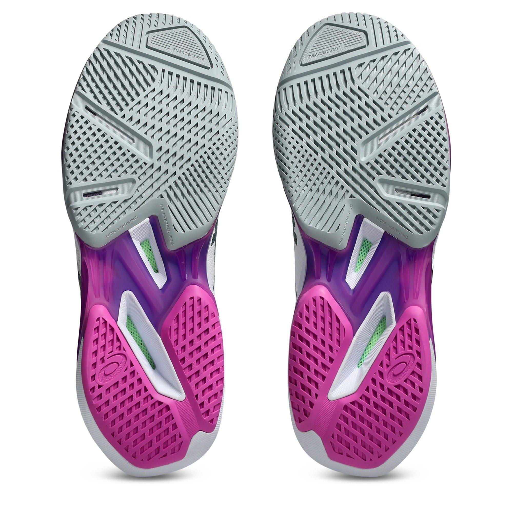 White/Dig - Asics - Solution Speed Ff 4 Tennis Shoes Mens - 3