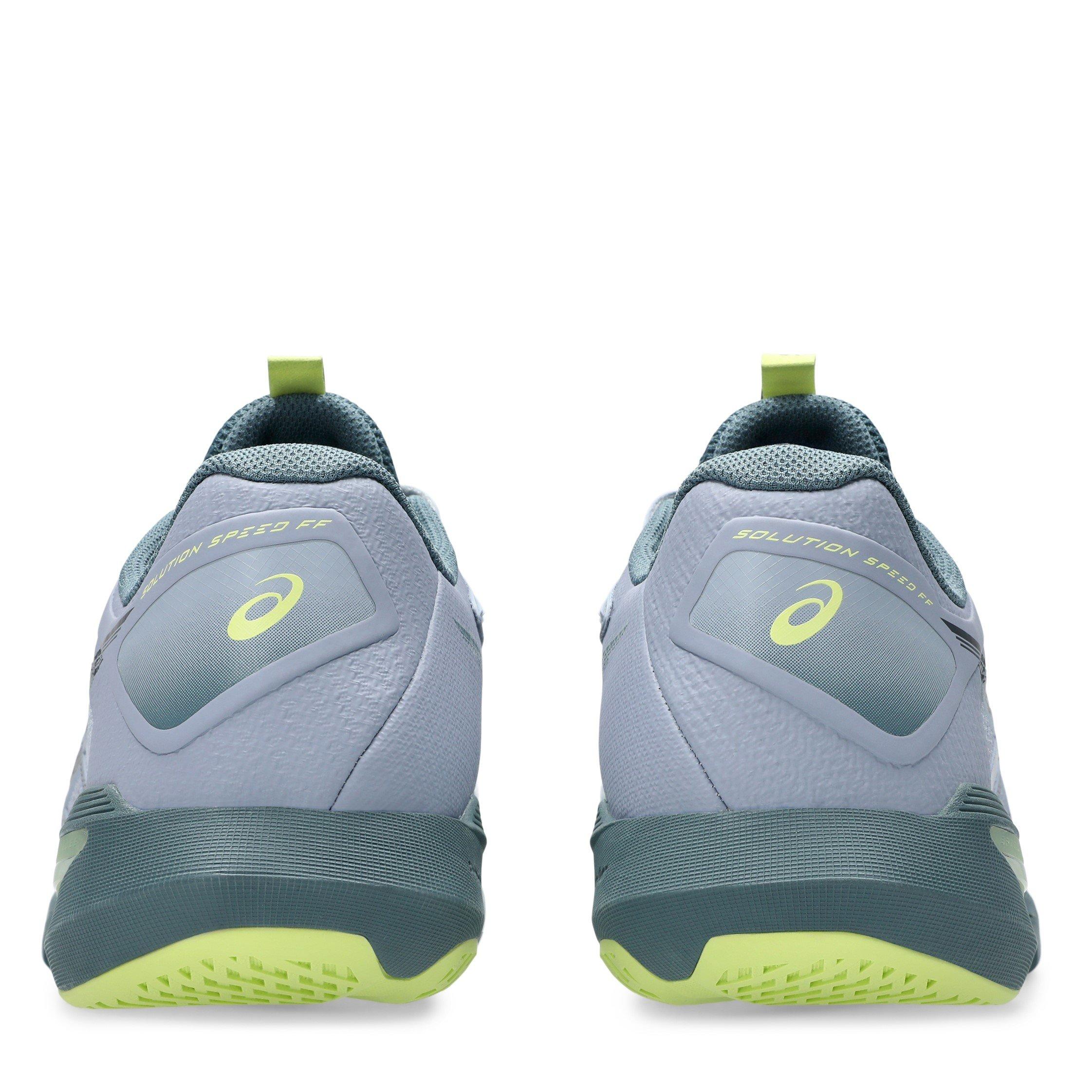 Blu Grigio/Iron - Asics - Solution Speed Ff 4 Tennis Shoes Mens - 7