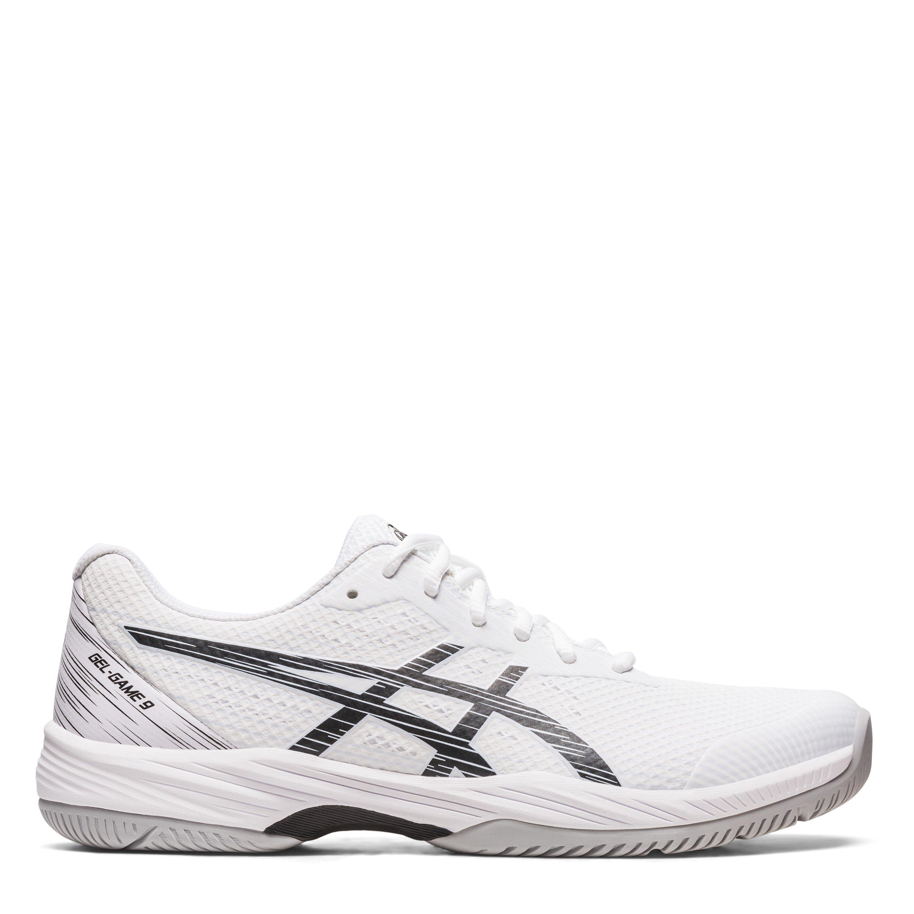 Hvid/Sort - Asics - Gel Game 9 Men's Tennis Shoes - 1