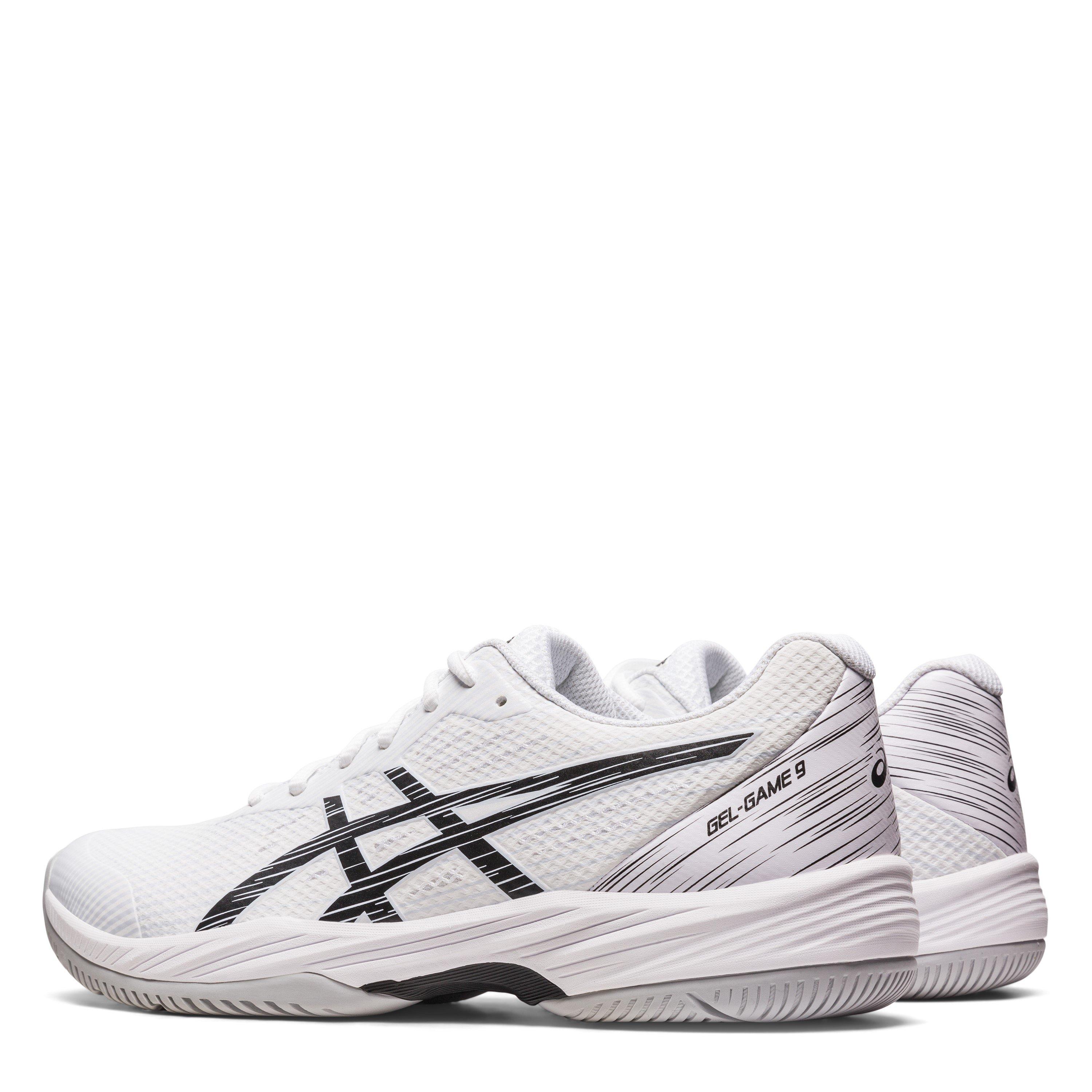 Hvid/Sort - Asics - Gel Game 9 Men's Tennis Shoes - 5