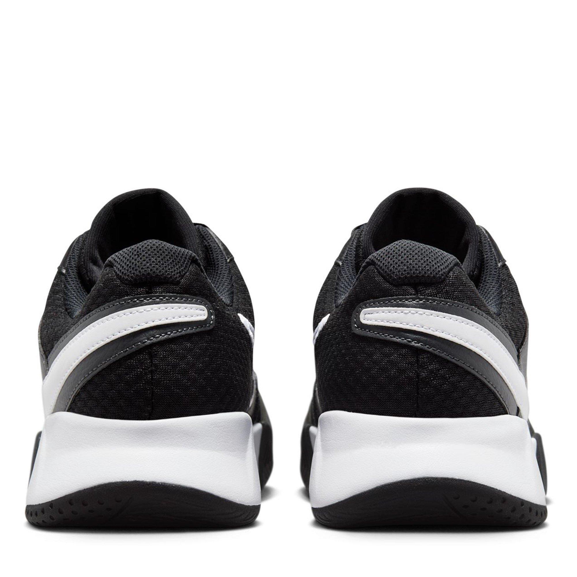 Blk/Wht-Anthra - Nike - Nike Court Lite 4 Mens Tennis Shoes - 5