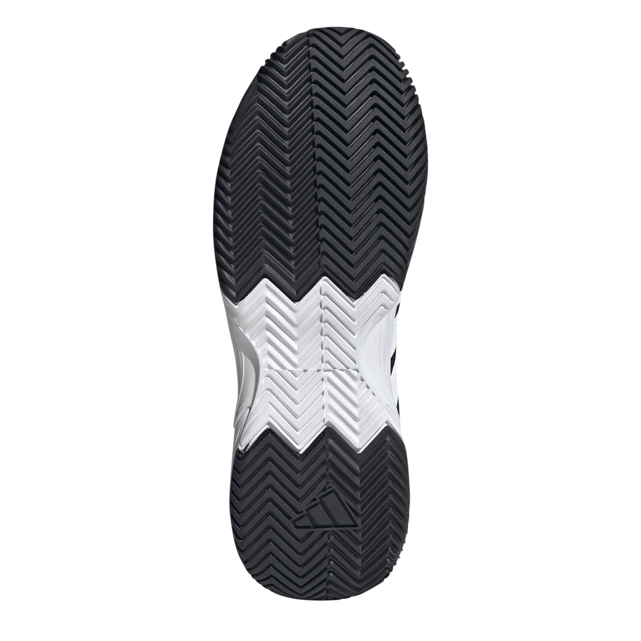 Blk/Wht/Silver - adidas - GameCourt 2.0 Mens Shoes - 6