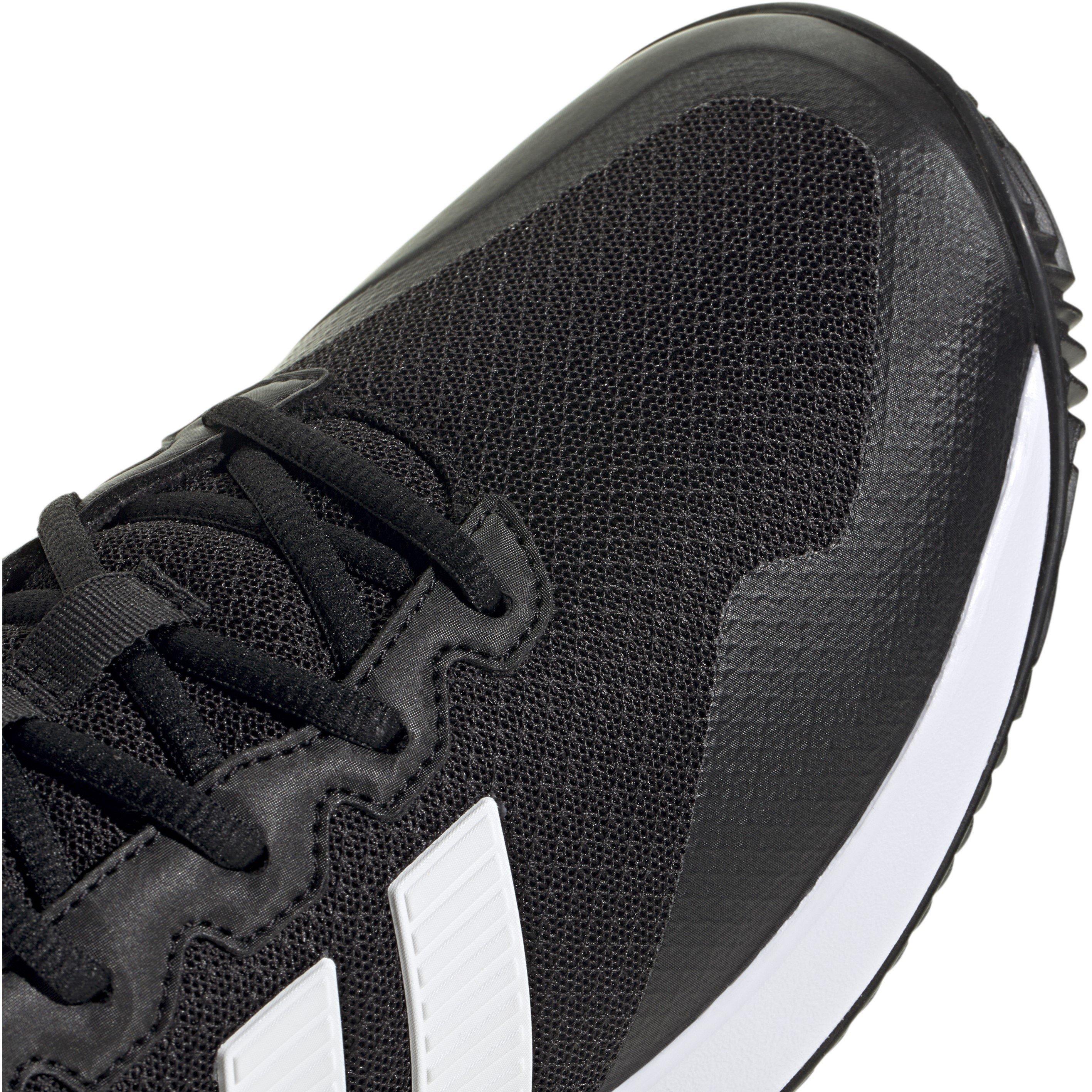Blk/Wht/Silver - adidas - GameCourt 2.0 Mens Shoes - 8