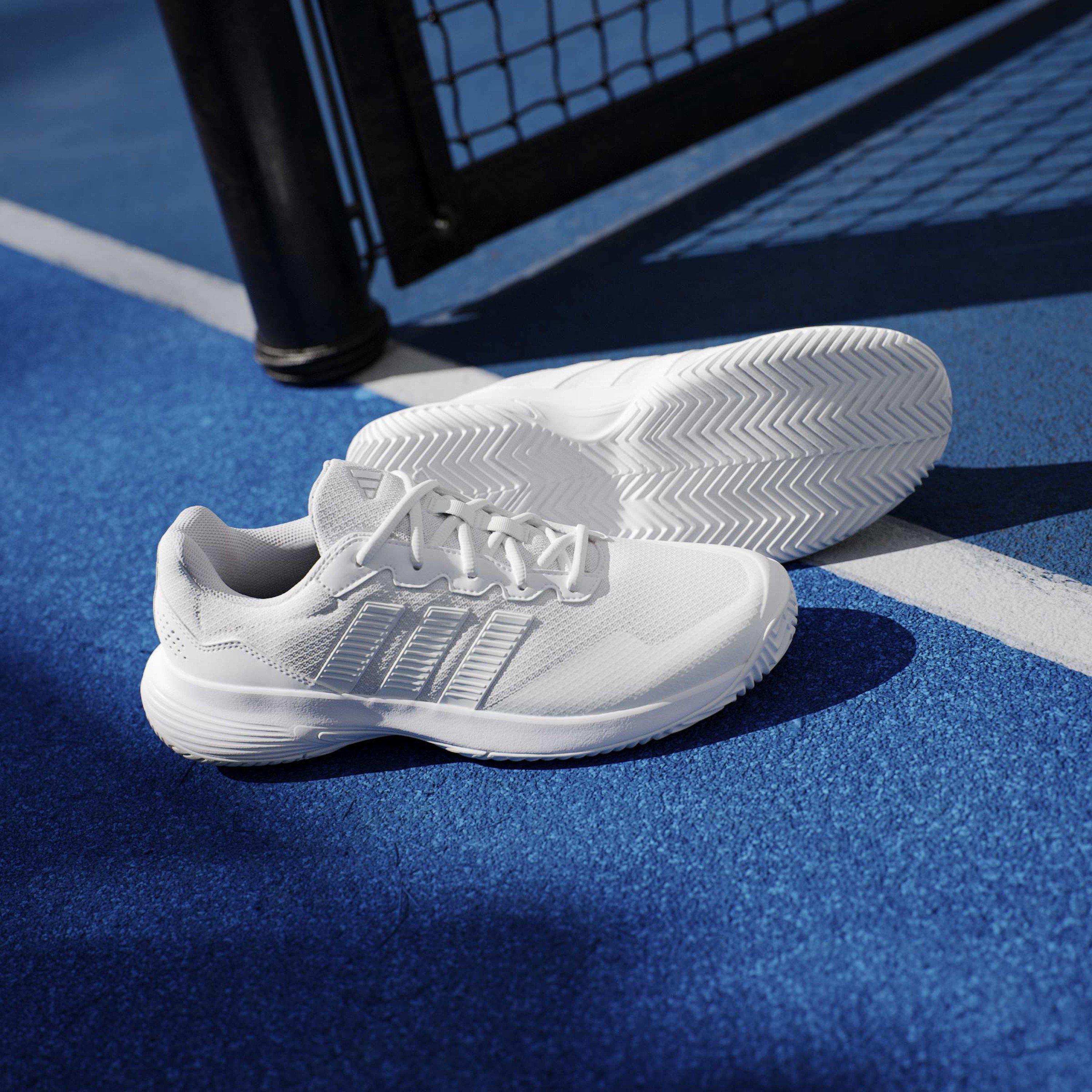 White/Wht/White - adidas - GameCourt 2.0 Mens Shoes - 15