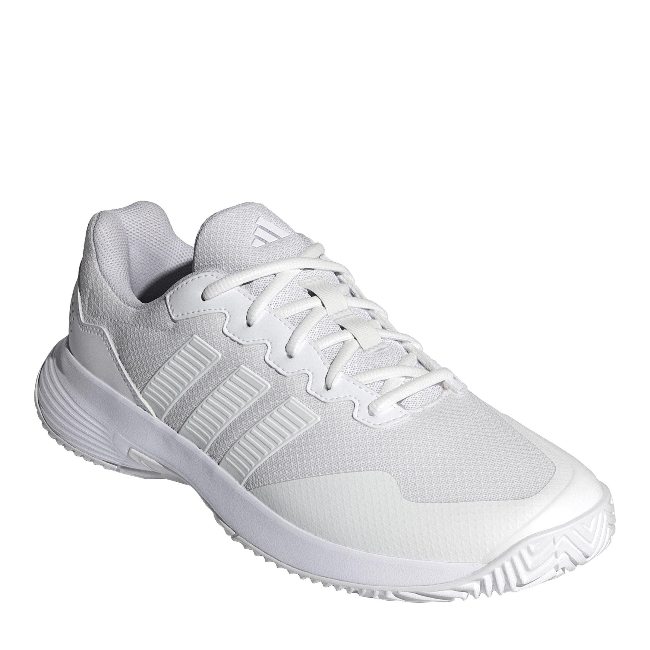 White/Wht/White - adidas - GameCourt 2.0 Mens Shoes - 3