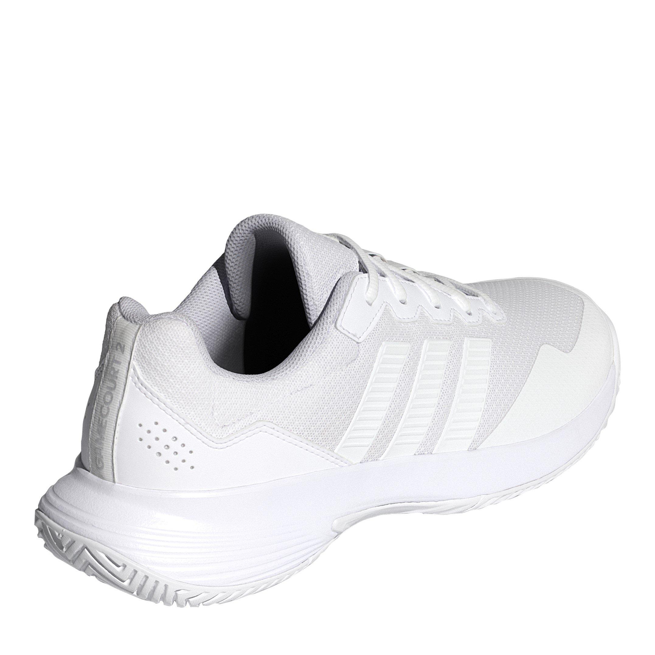 White/Wht/White - adidas - GameCourt 2.0 Mens Shoes - 4