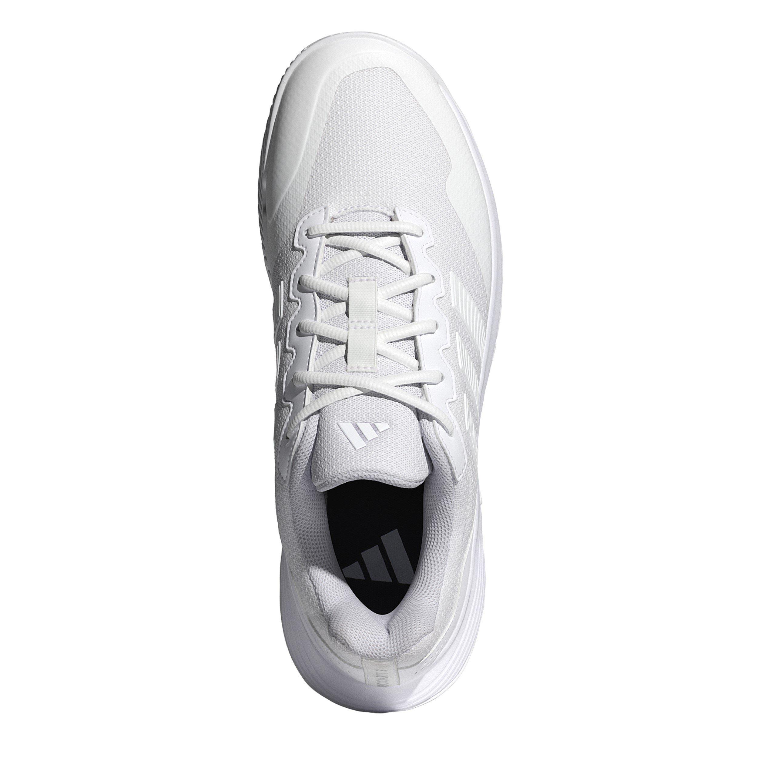 White/Wht/White - adidas - GameCourt 2.0 Mens Shoes - 5