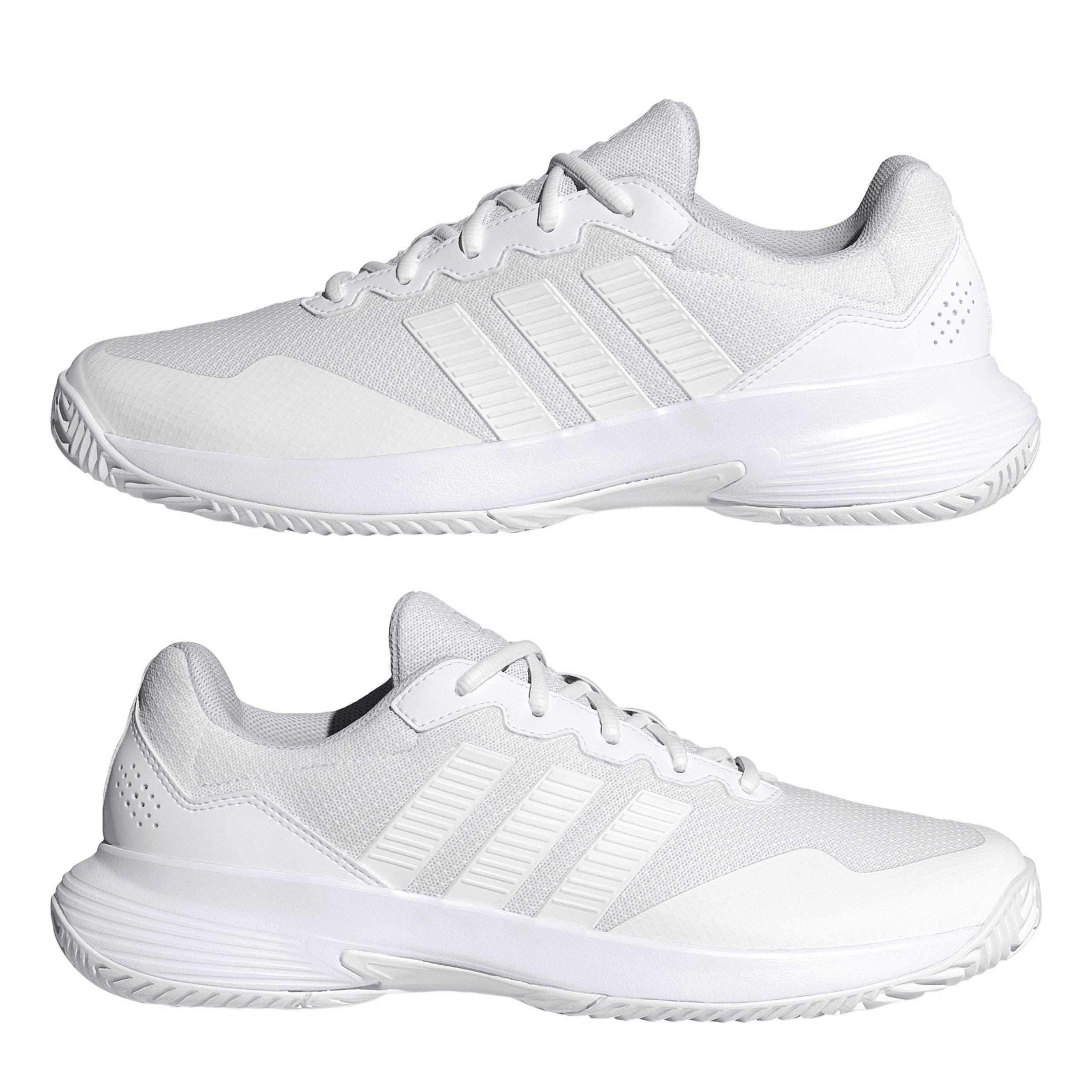 White/Wht/White - adidas - GameCourt 2.0 Mens Shoes - 9