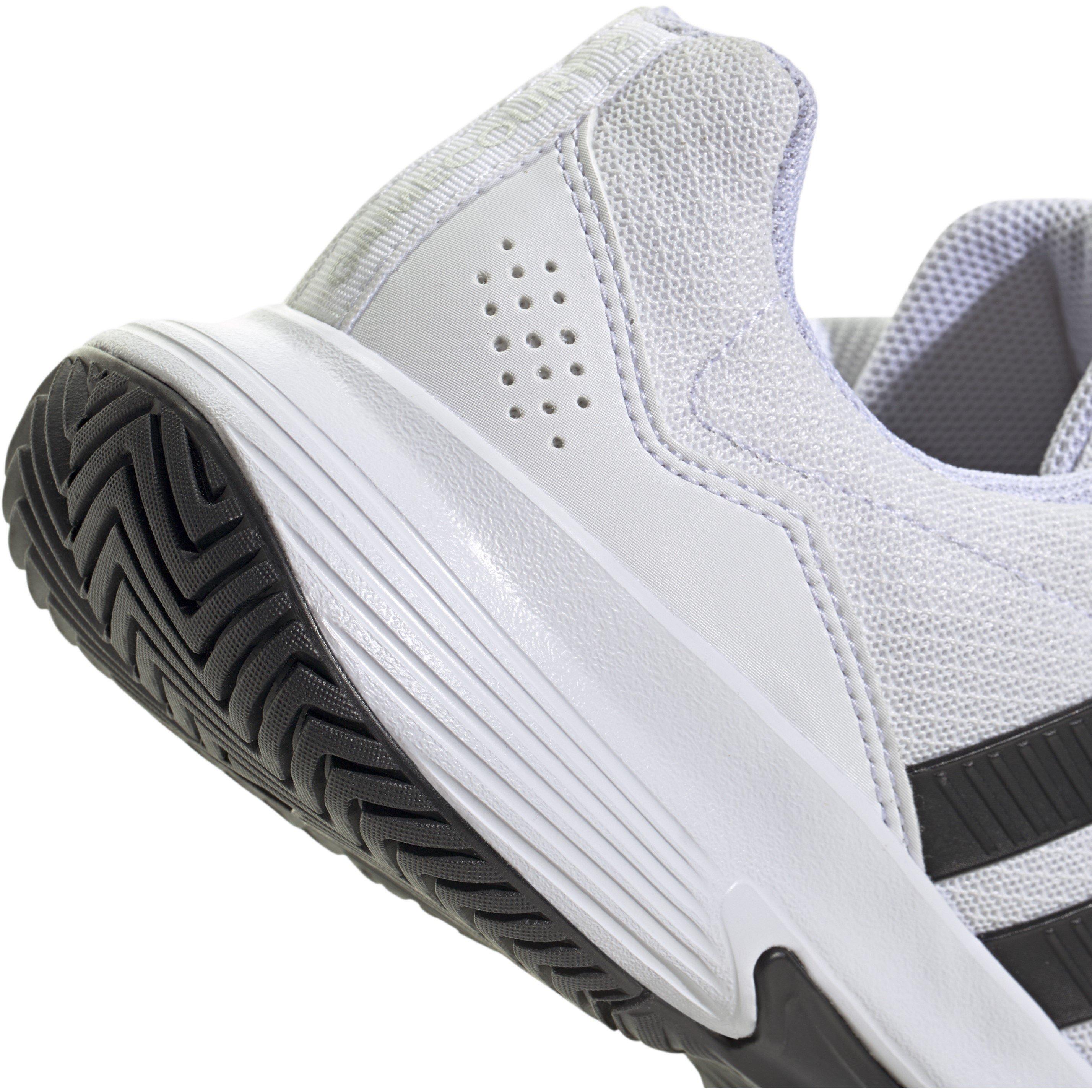 Wht/Blk/Silver - adidas - GameCourt 2.0 Mens Shoes - 7