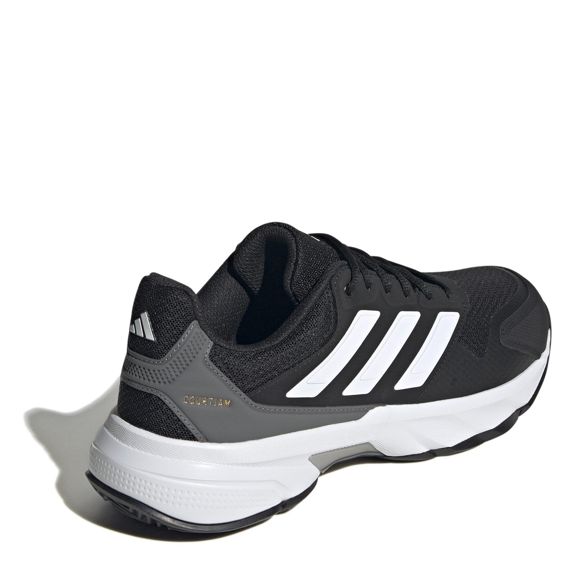 Schwarz/Weiß/Grau - adidas - Adidas Courtj Cntrl3 Sn63 - 4