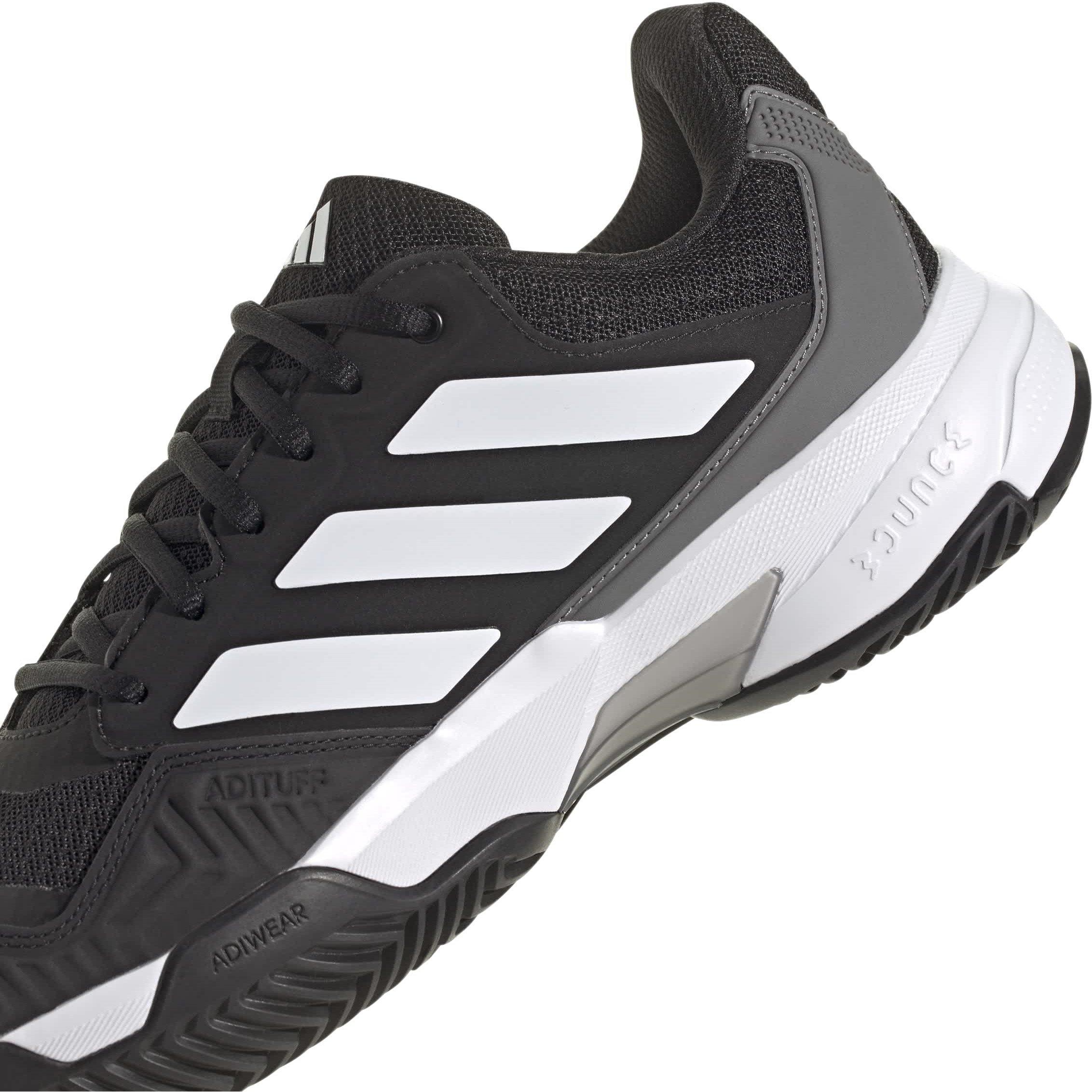 Schwarz/Weiß/Grau - adidas - Adidas Courtj Cntrl3 Sn63 - 8