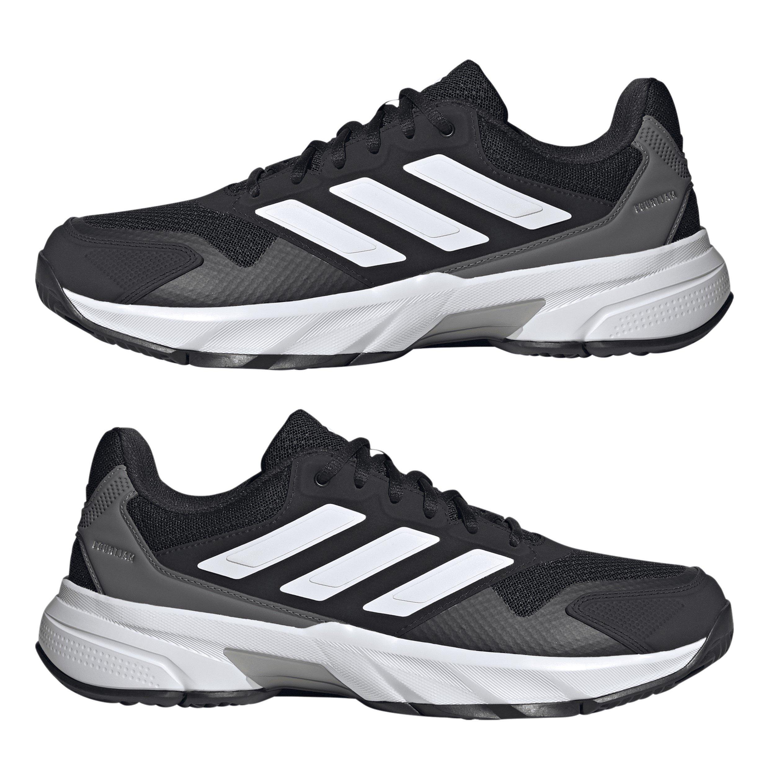 Schwarz/Weiß/Grau - adidas - Adidas Courtj Cntrl3 Sn63 - 9
