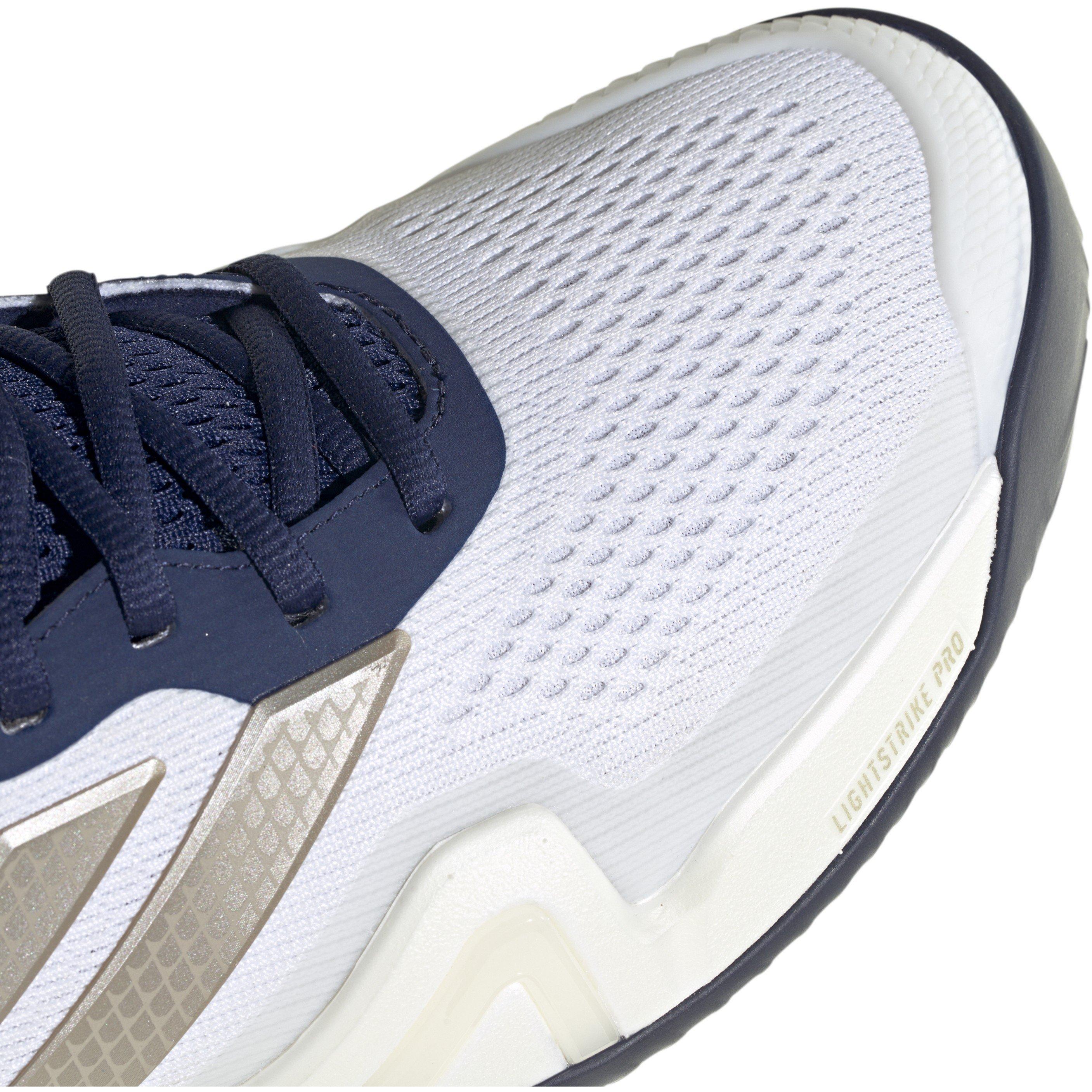 White/Met/Blue - adidas - Men's Tennis Shoes - 7