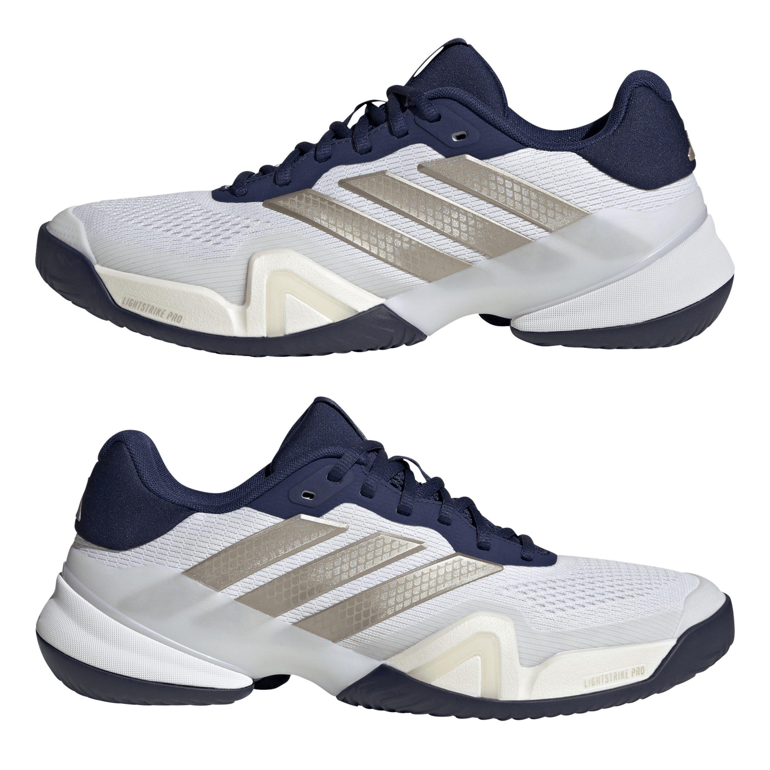 White/Met/Blue - adidas - Men's Tennis Shoes - 9