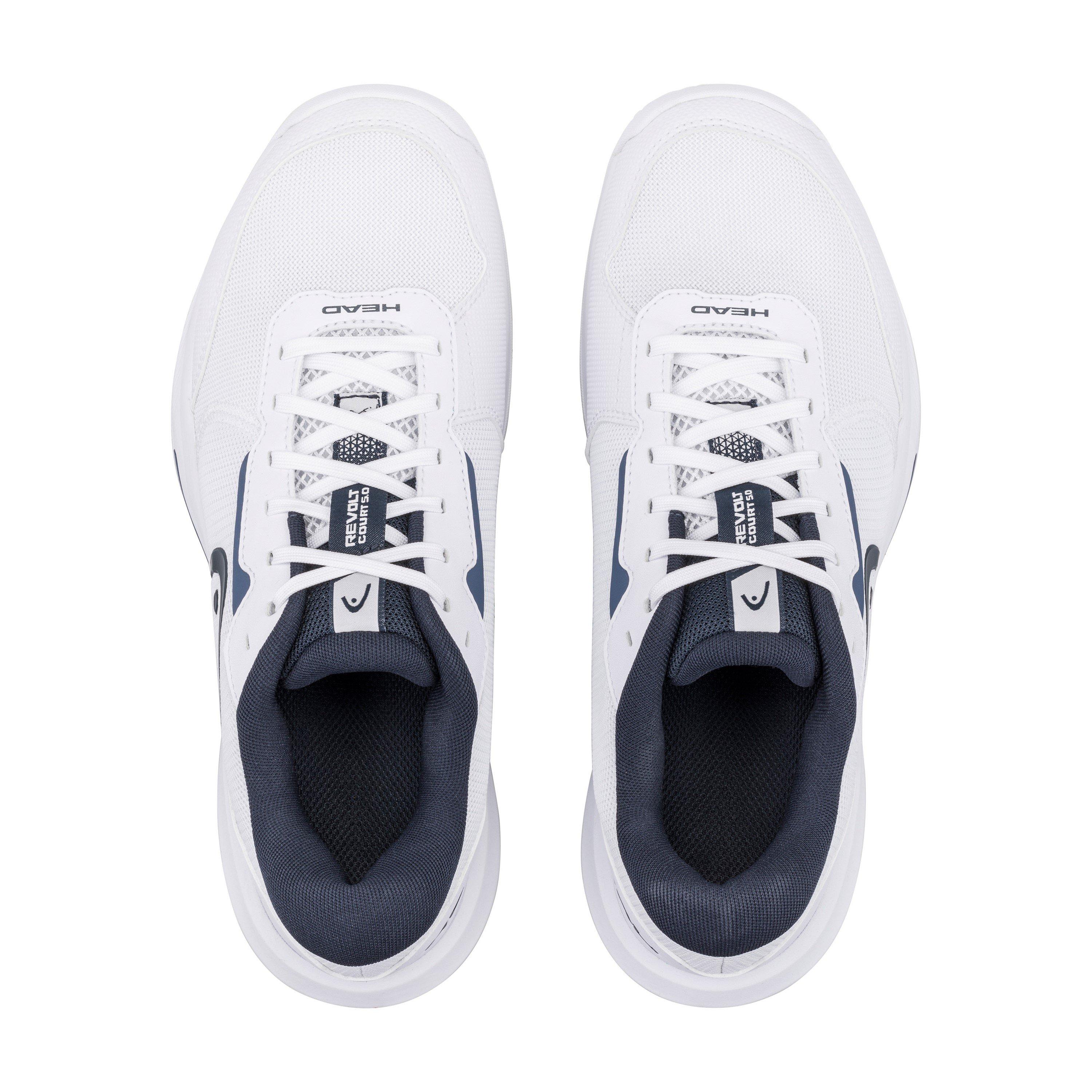 White Blueberry - HEAD - HEAD Revolt Court 5.0 Mens Tennis / Padel Shoes - 5