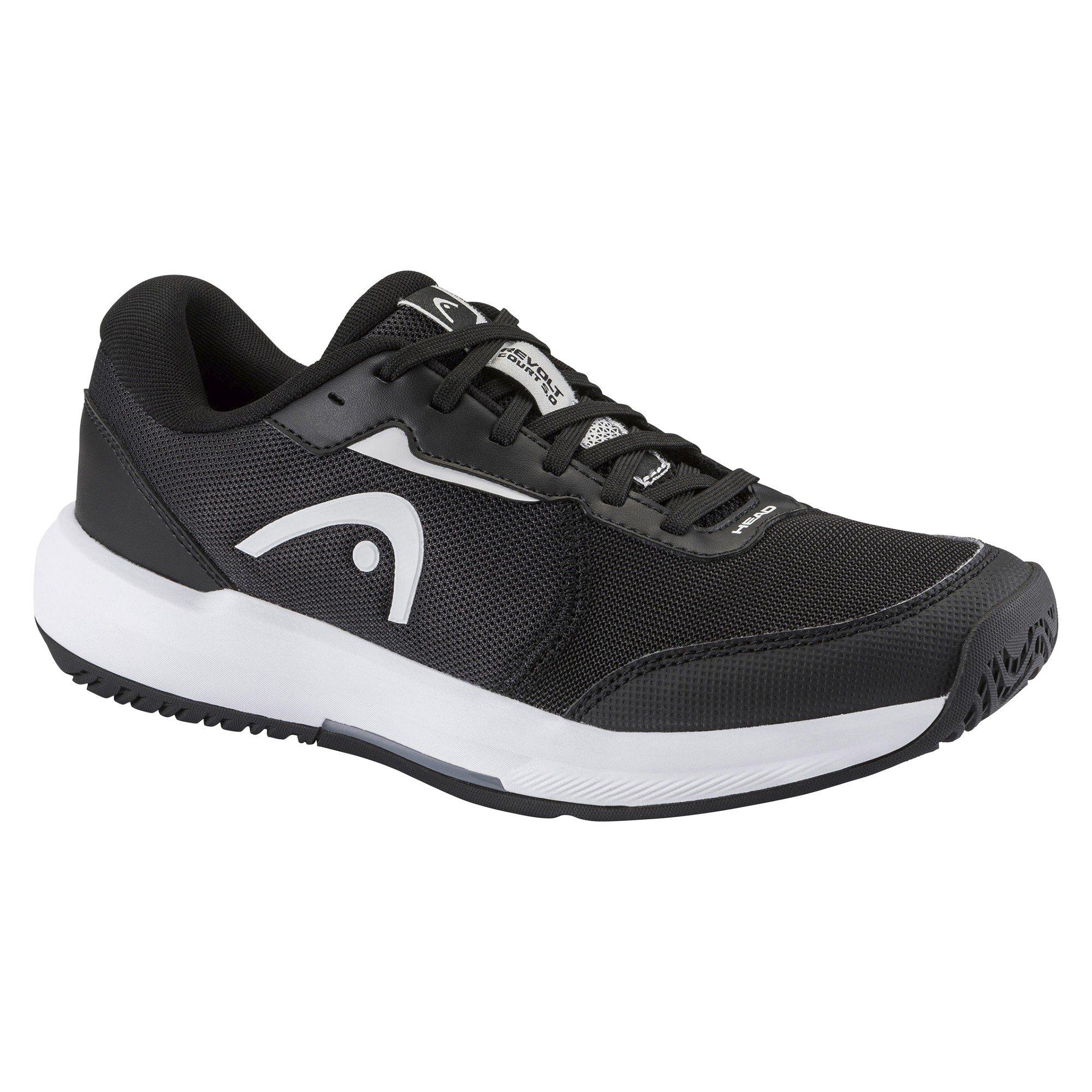 Black Teal - HEAD - HEAD Revolt Court 5.0 Mens Tennis / Padel Shoes - 1