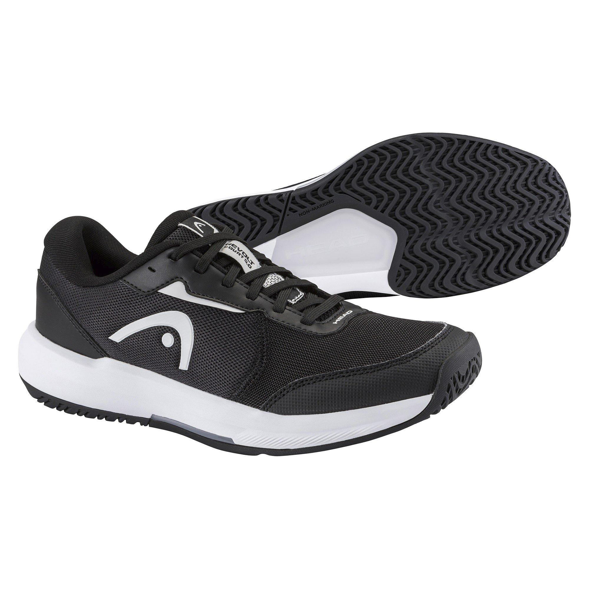 Black Teal - HEAD - HEAD Revolt Court 5.0 Mens Tennis / Padel Shoes - 2