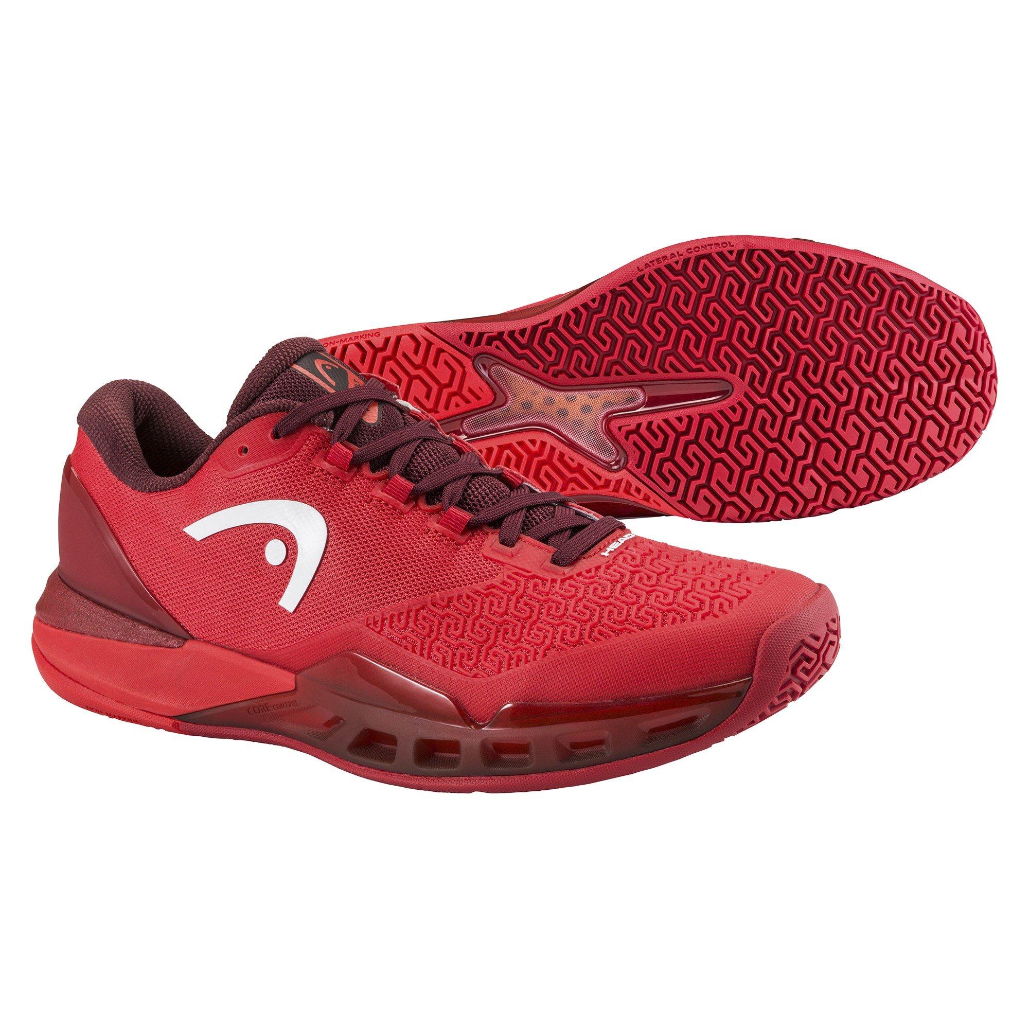 Rojo Rojo Oscuro - HEAD - HEAD Revolt Pro 5.0 Tennis / Padel Shoes - 2