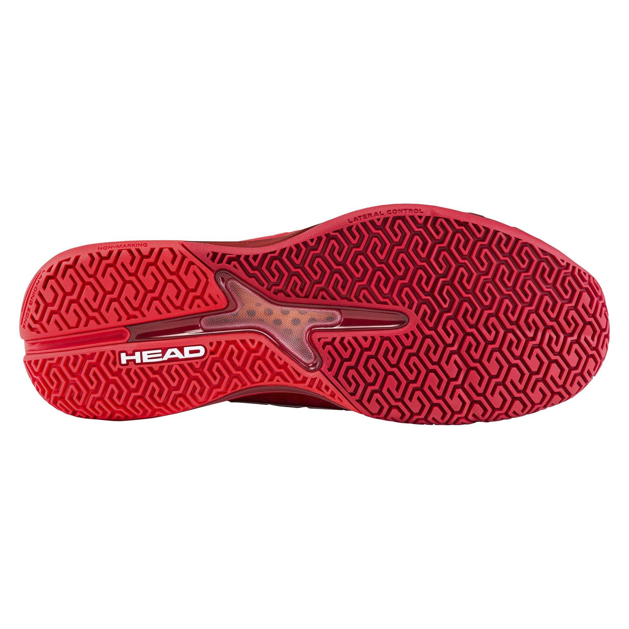 Rojo Rojo Oscuro - HEAD - HEAD Revolt Pro 5.0 Tennis / Padel Shoes - 3