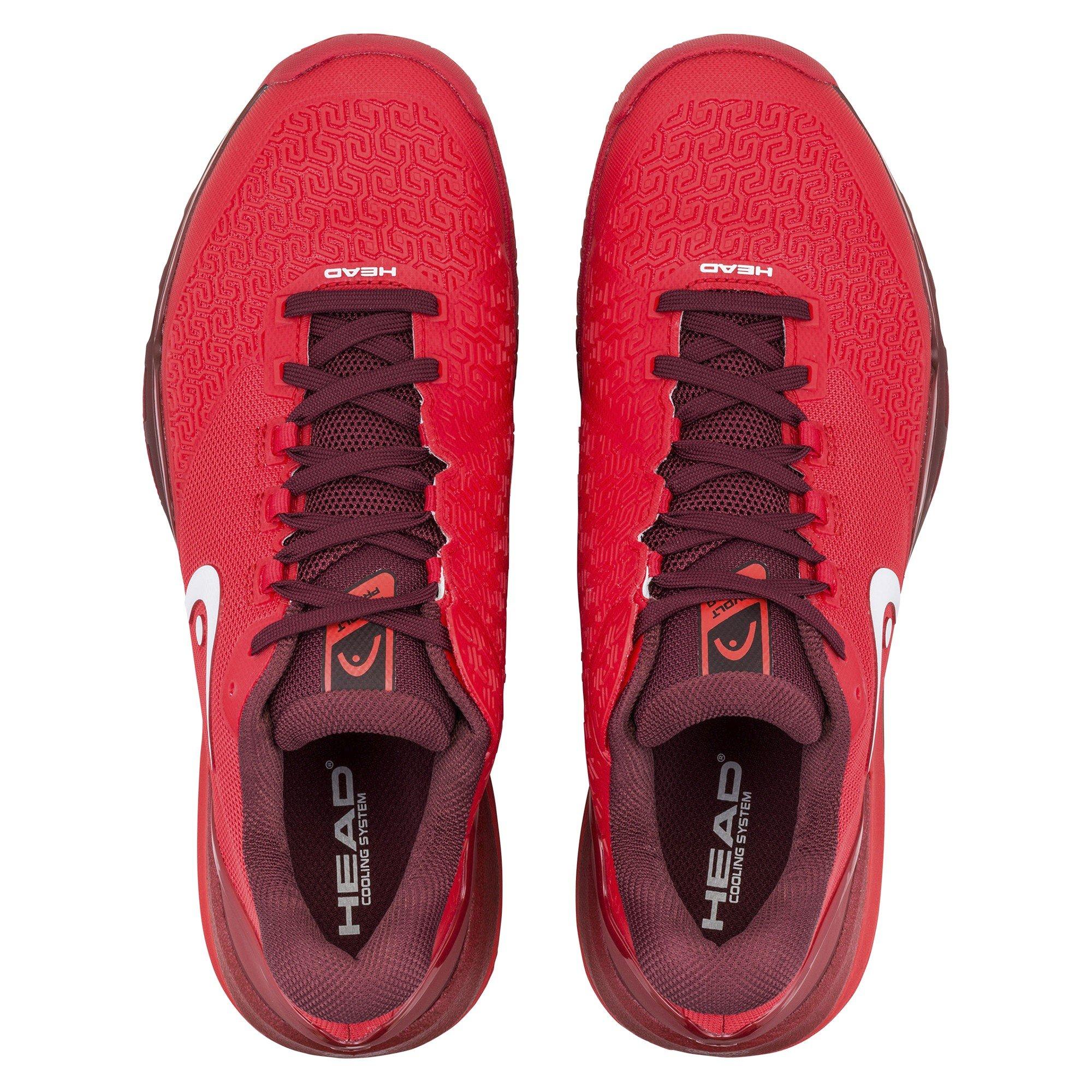 Rojo Rojo Oscuro - HEAD - HEAD Revolt Pro 5.0 Tennis / Padel Shoes - 5
