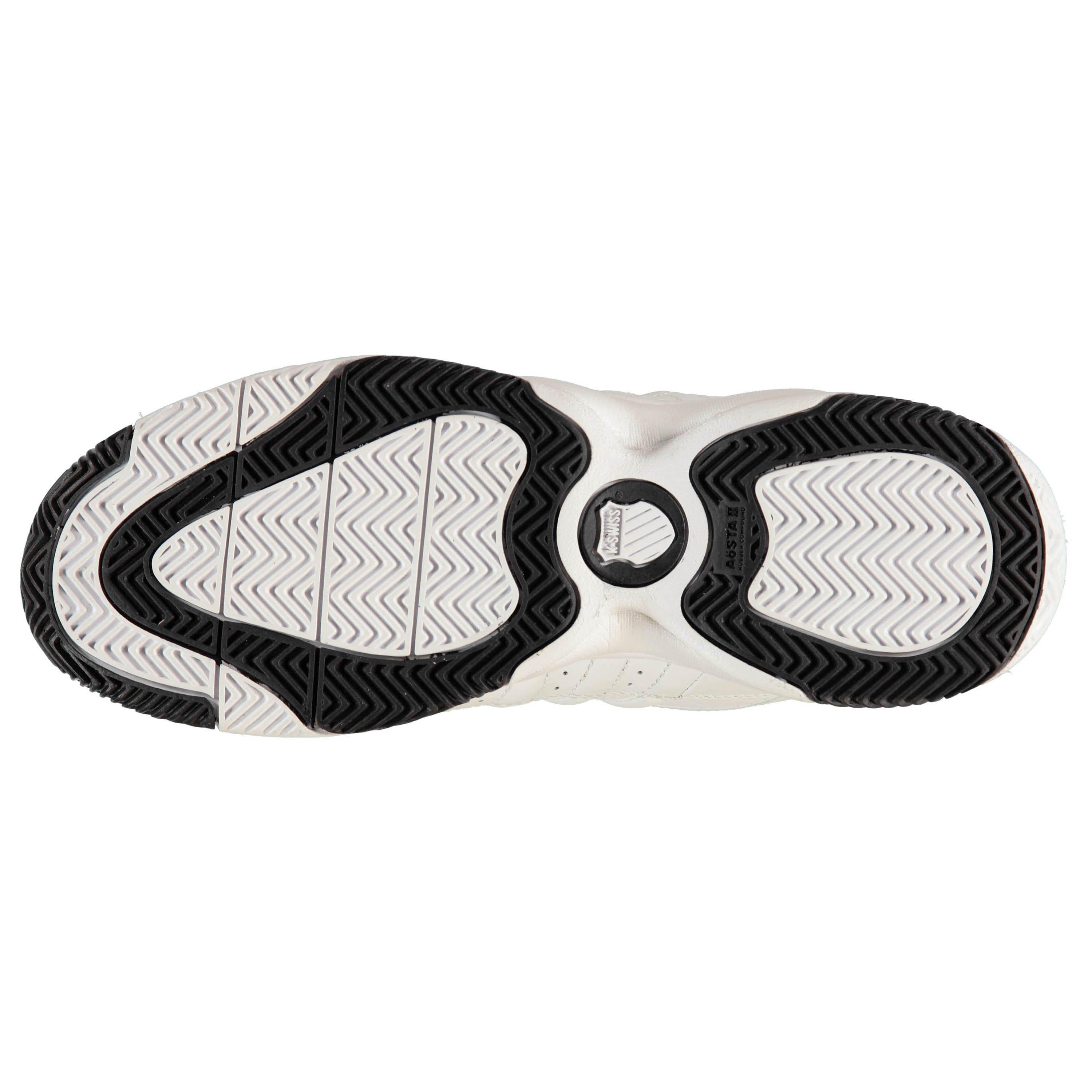 White/Black/Red - K Swiss - Court Blast Mens Tennis Shoes - 2