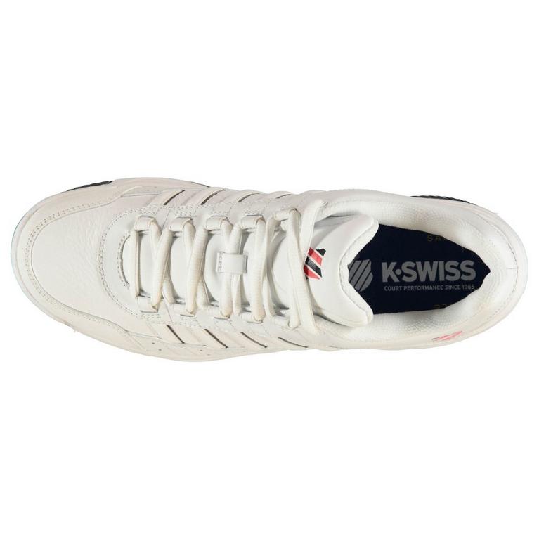 Blanc/Noir/Rouge - K Swiss - tonade slip on-sneakers - 3