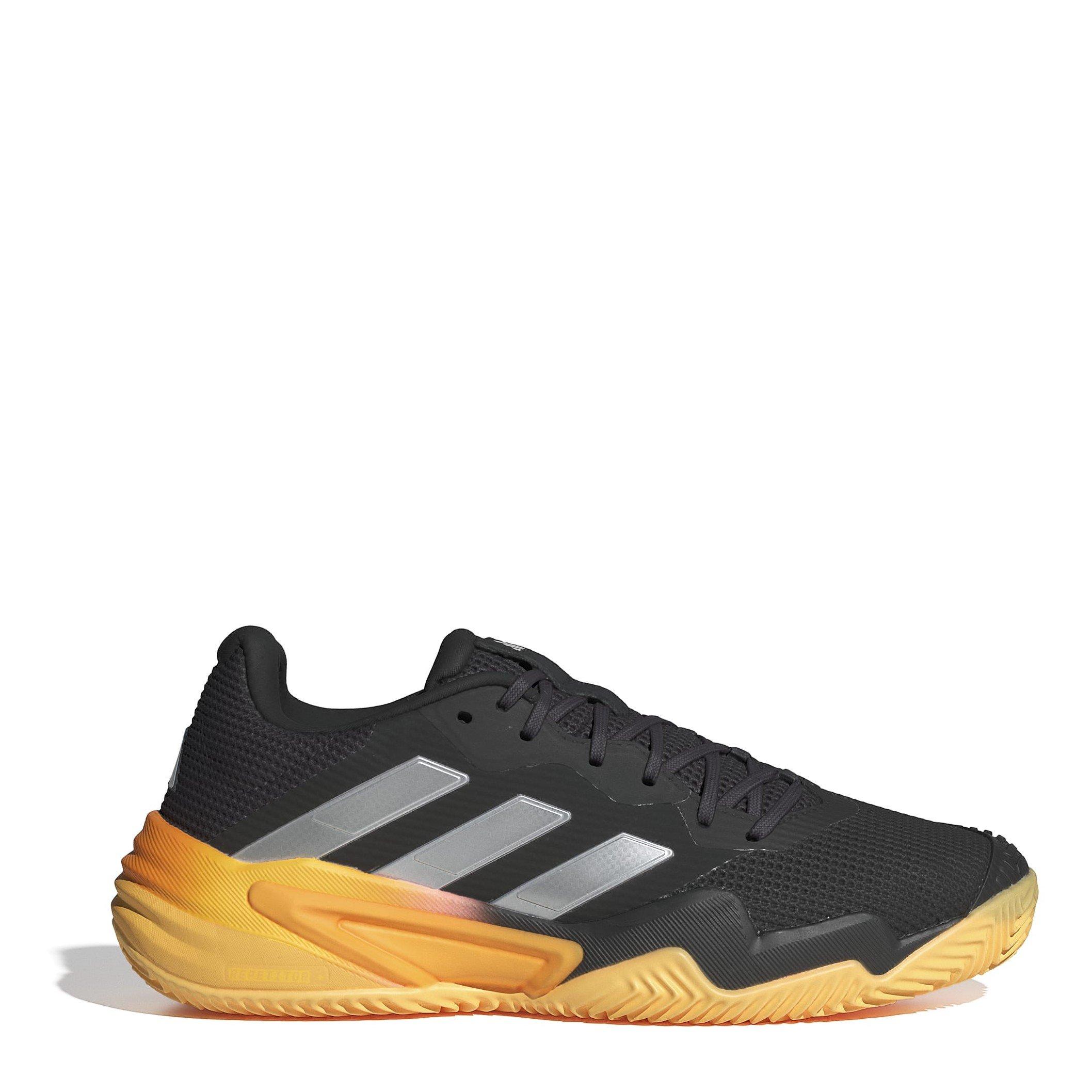Blk/Metal/Spark - adidas - Barricade 13 Clay Tennis Shoes - 1