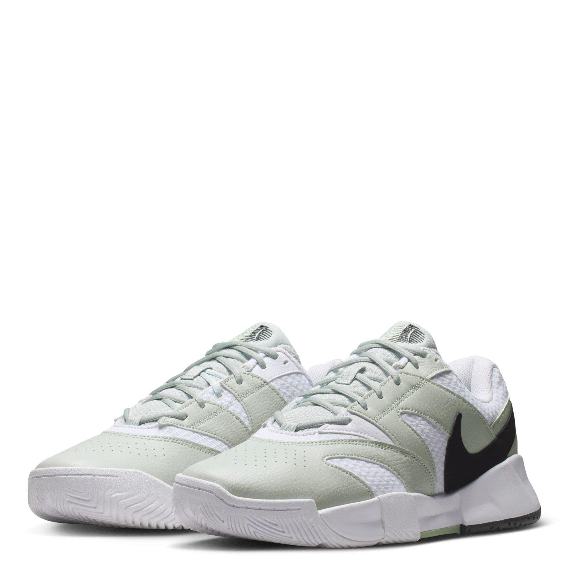 Blanco/Plata - Nike - Court Lite 4 Men's Tennis Shoes - 4