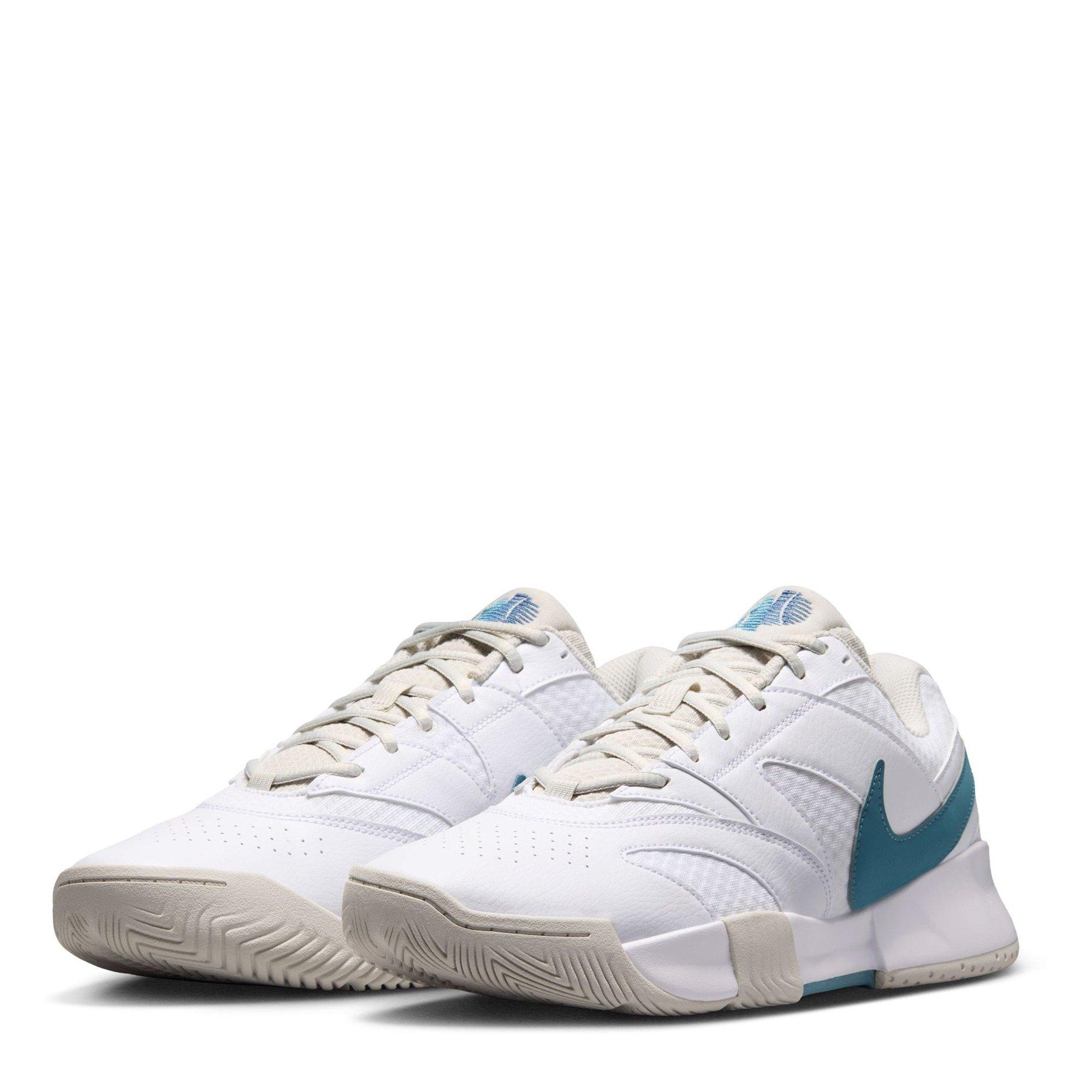 White/Blue - Nike - Court Lite 4 Men's Tennis Shoes - 4