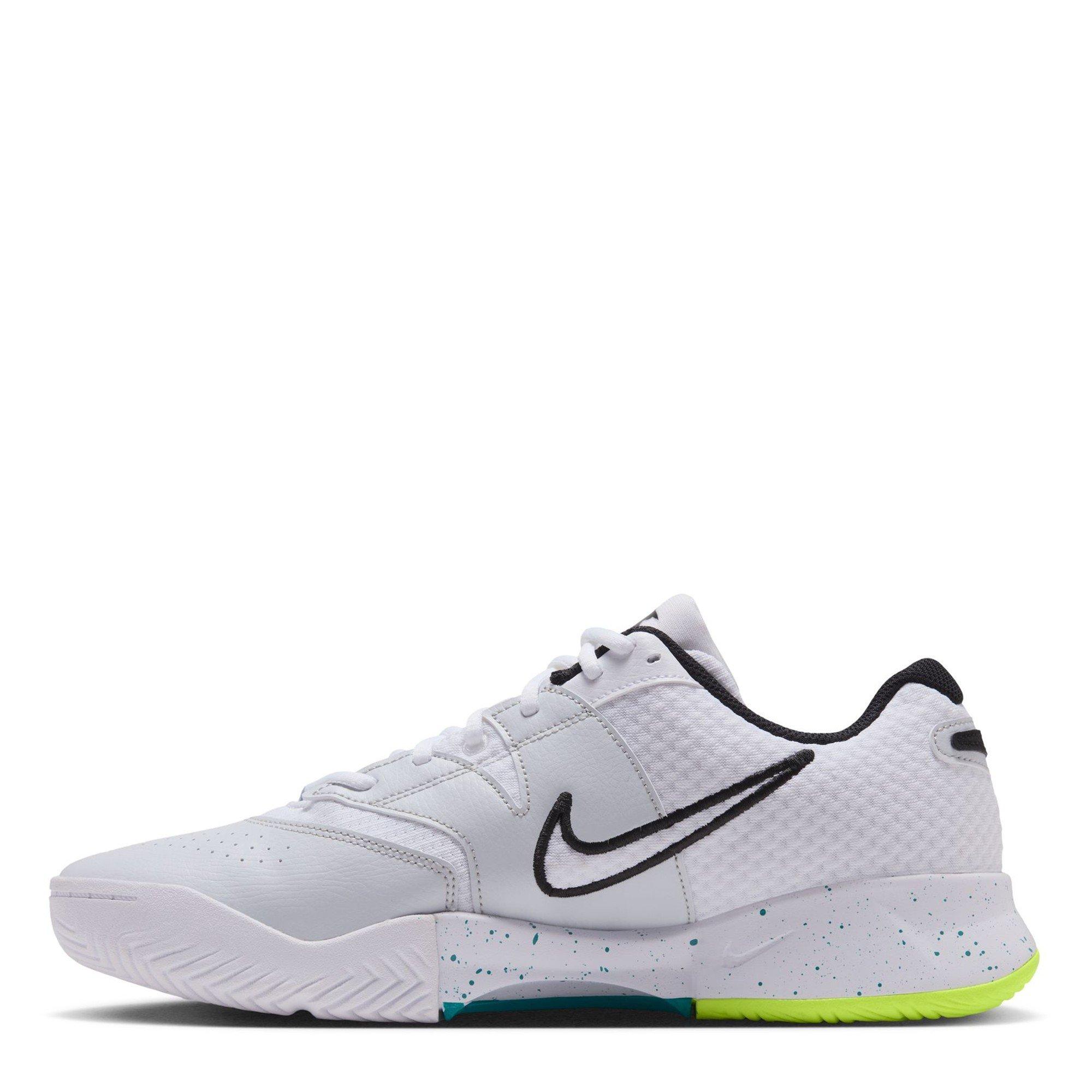 White/Blk-Volt - Nike - Court Lite 4 Men's Tennis Shoes - 2
